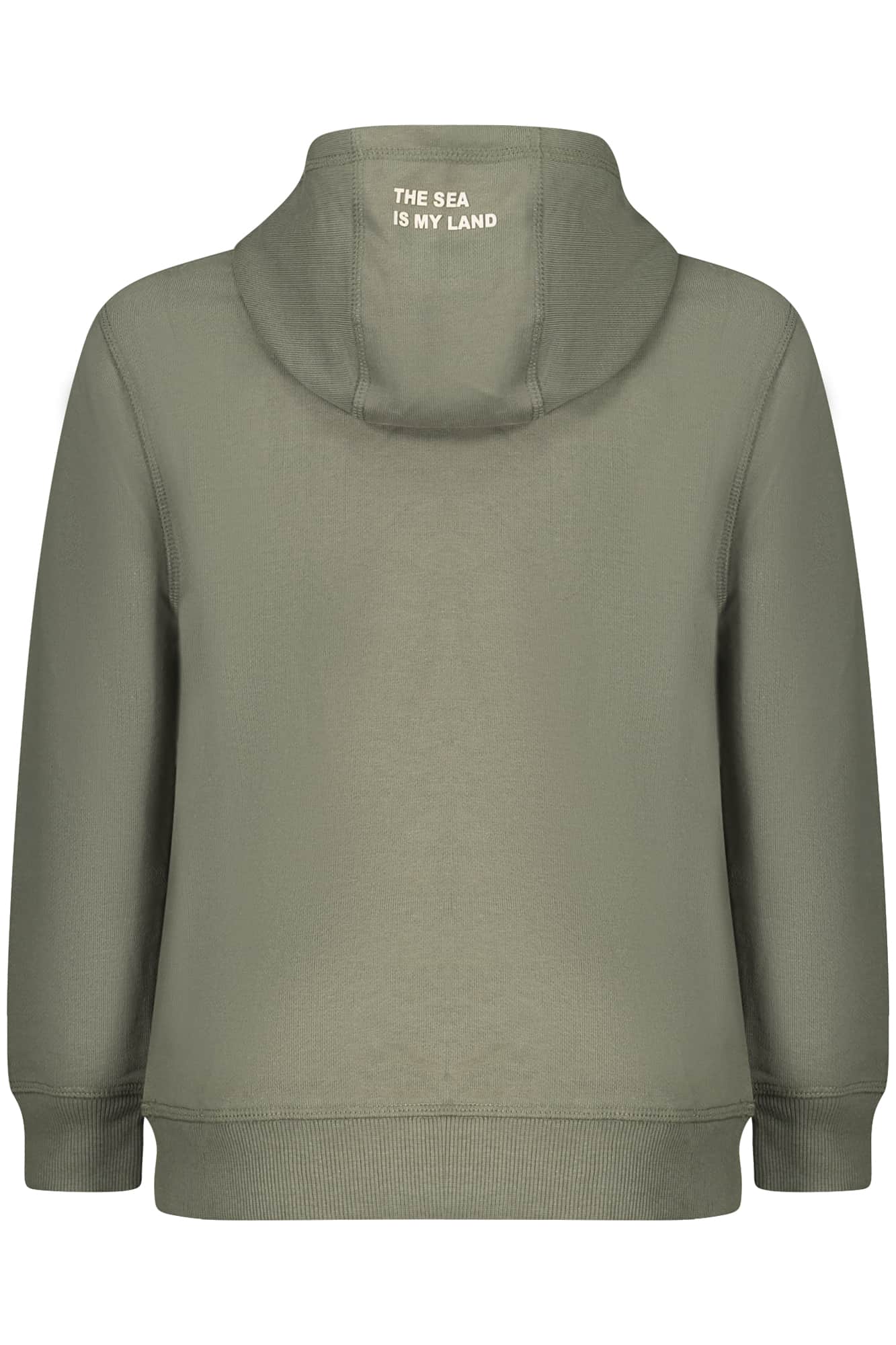 North Sails niños con cremallera sudadera, verde