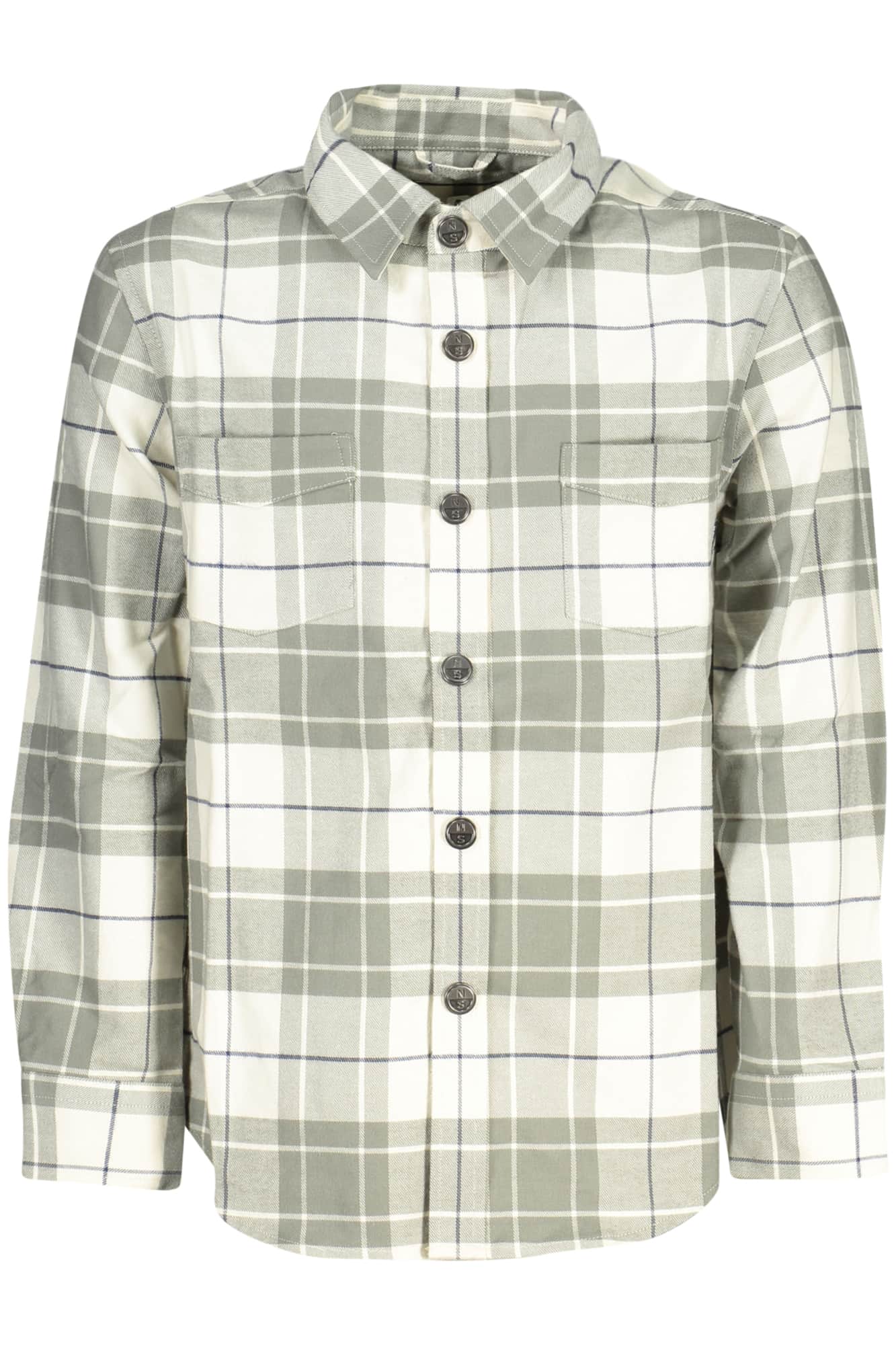 North Sails niños manga larga camisa, gris