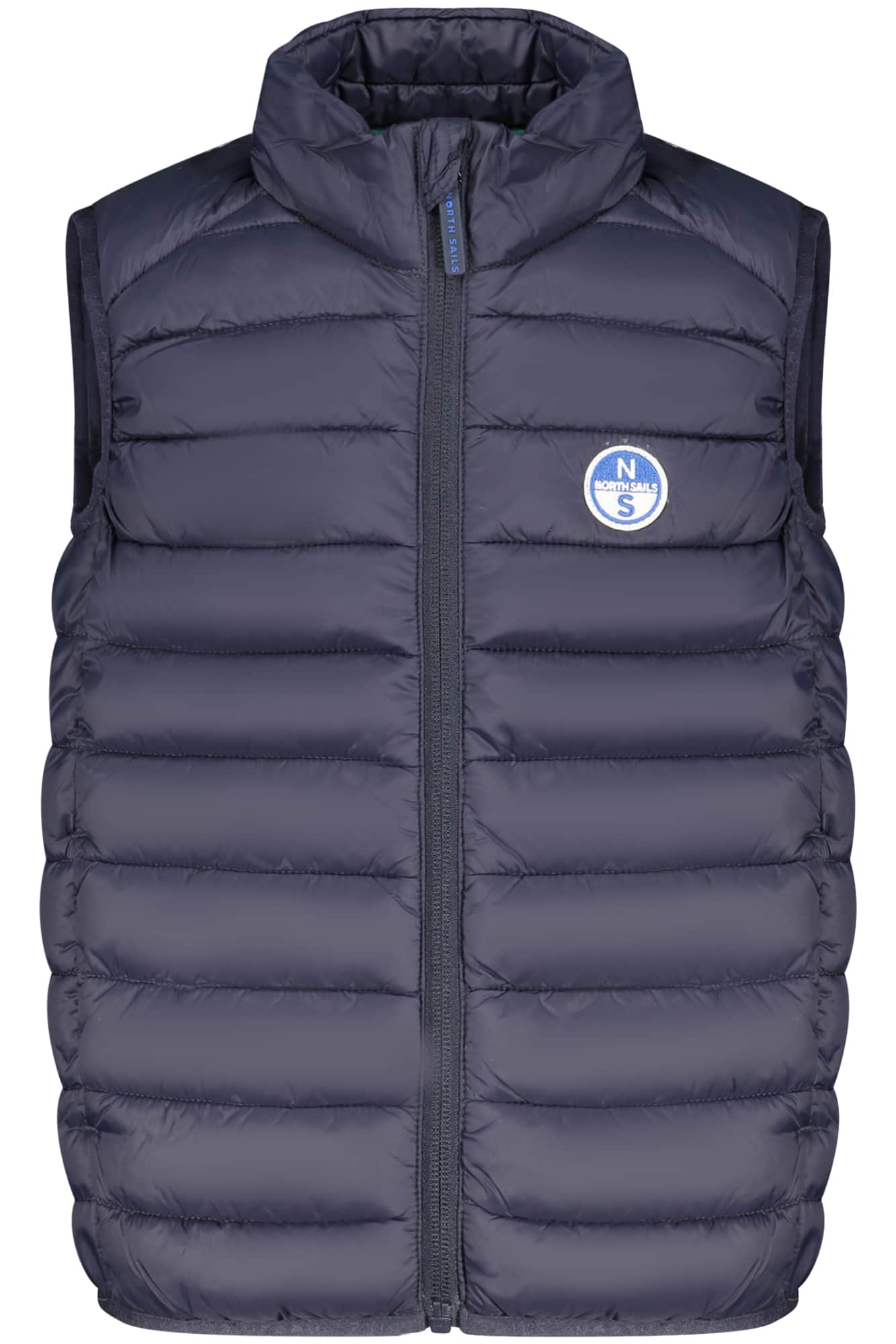 North Sails niños verde sin mangas chaqueta