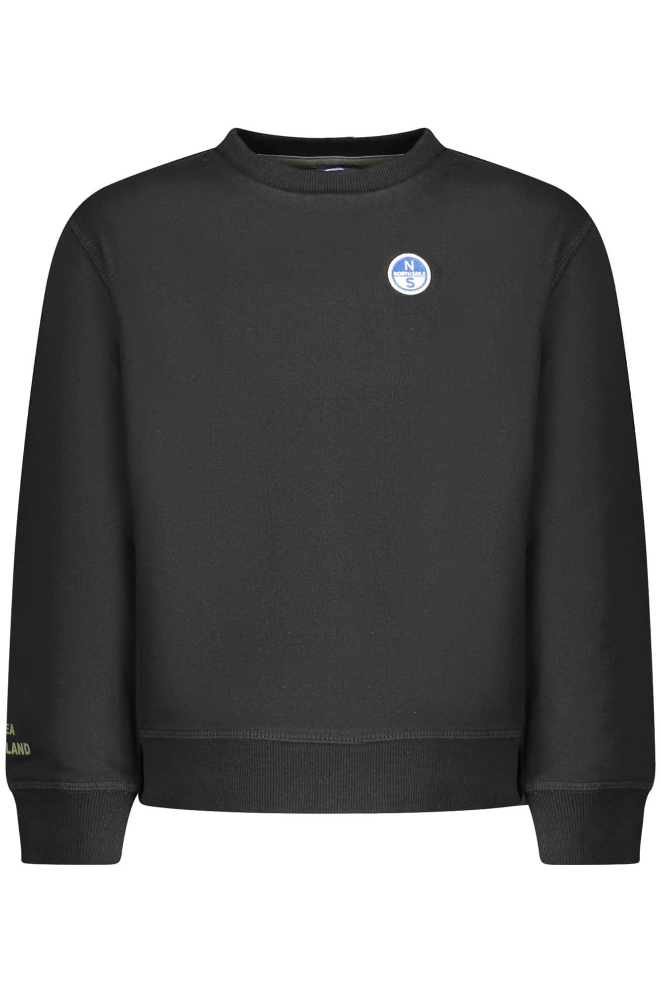 North Sails niños con cremallera sudadera, blanco