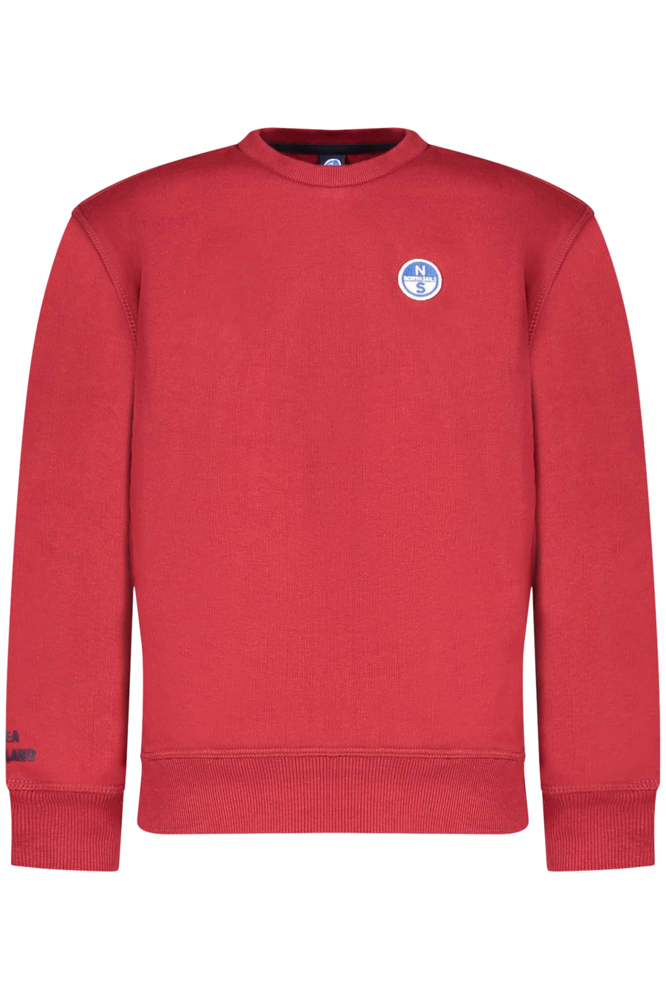 North Sails niños con cremallera sudadera, blanco