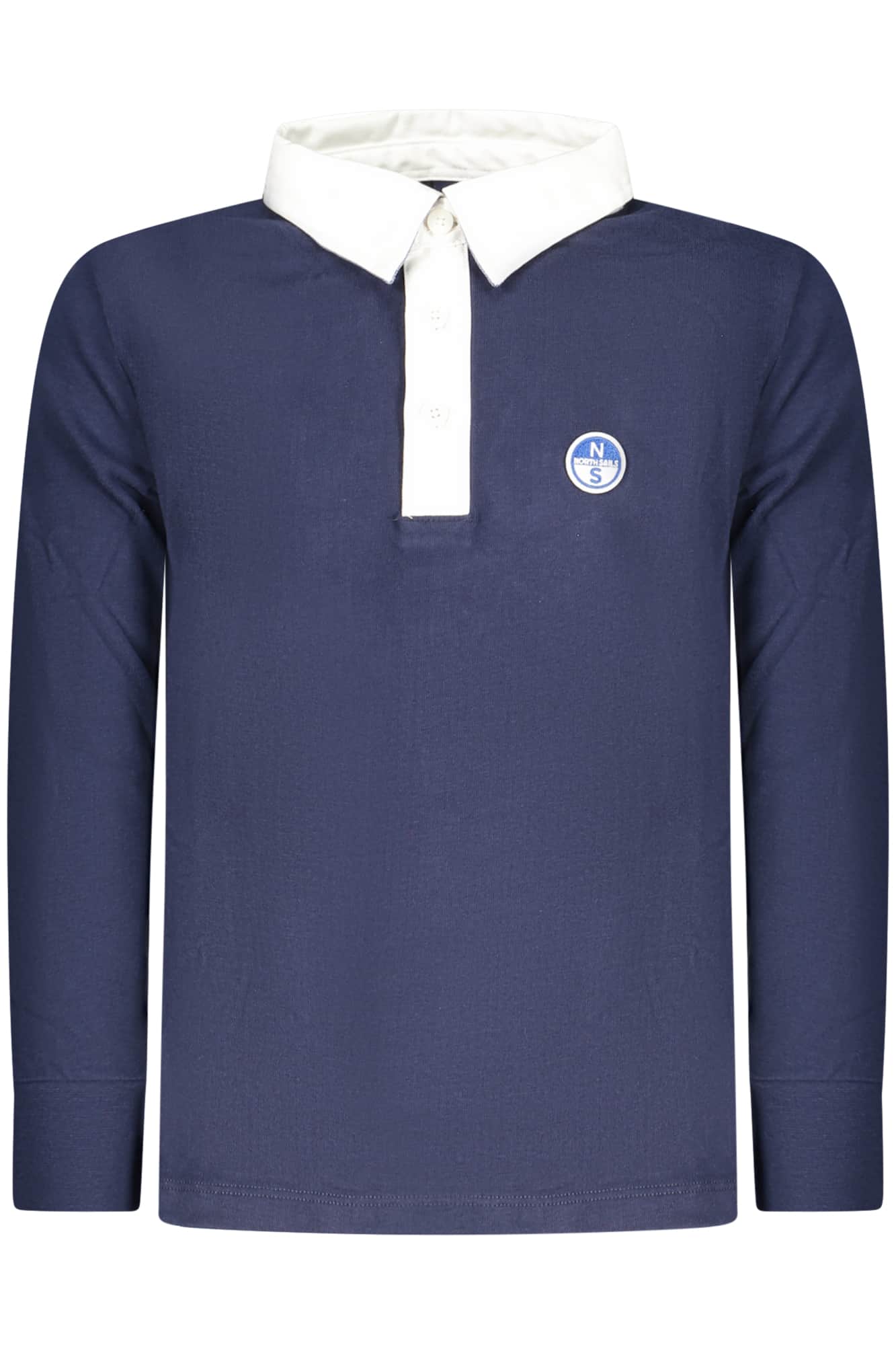 North Sails niños manga larga polo, azul