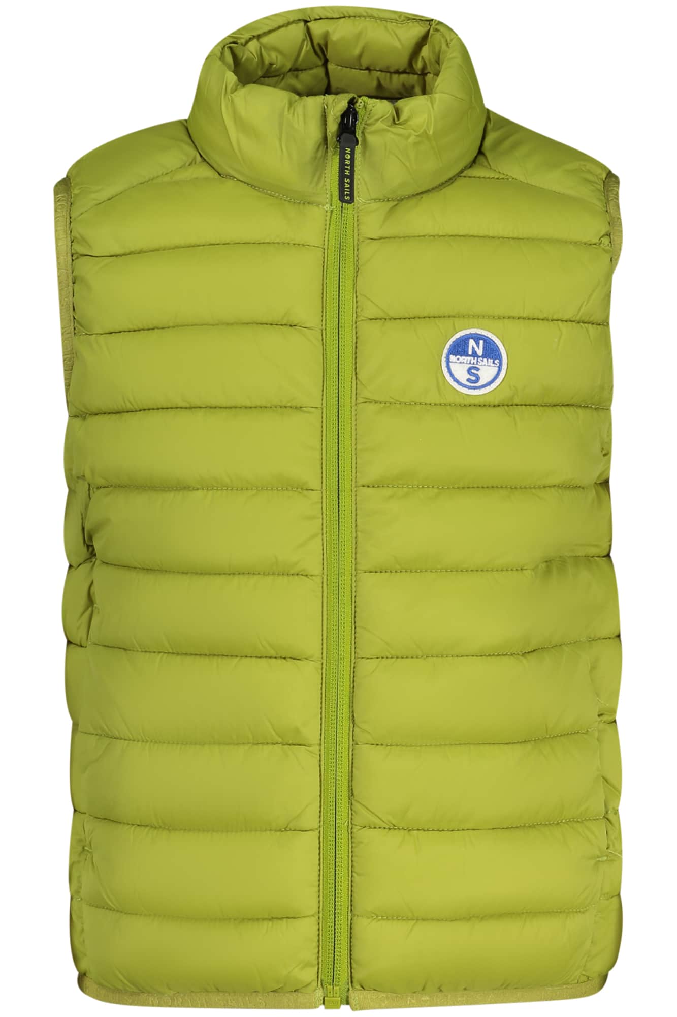North Sails niños verde sin mangas chaqueta