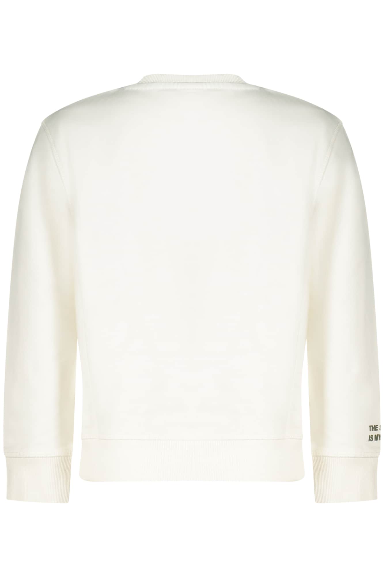 North Sails niños con cremallera sudadera, blanco