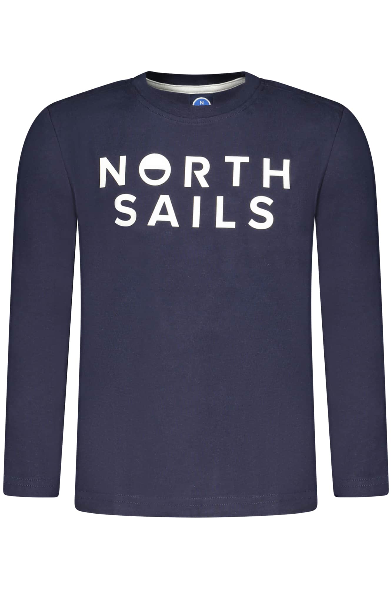 North Sails niños manga larga t-camisa, azul