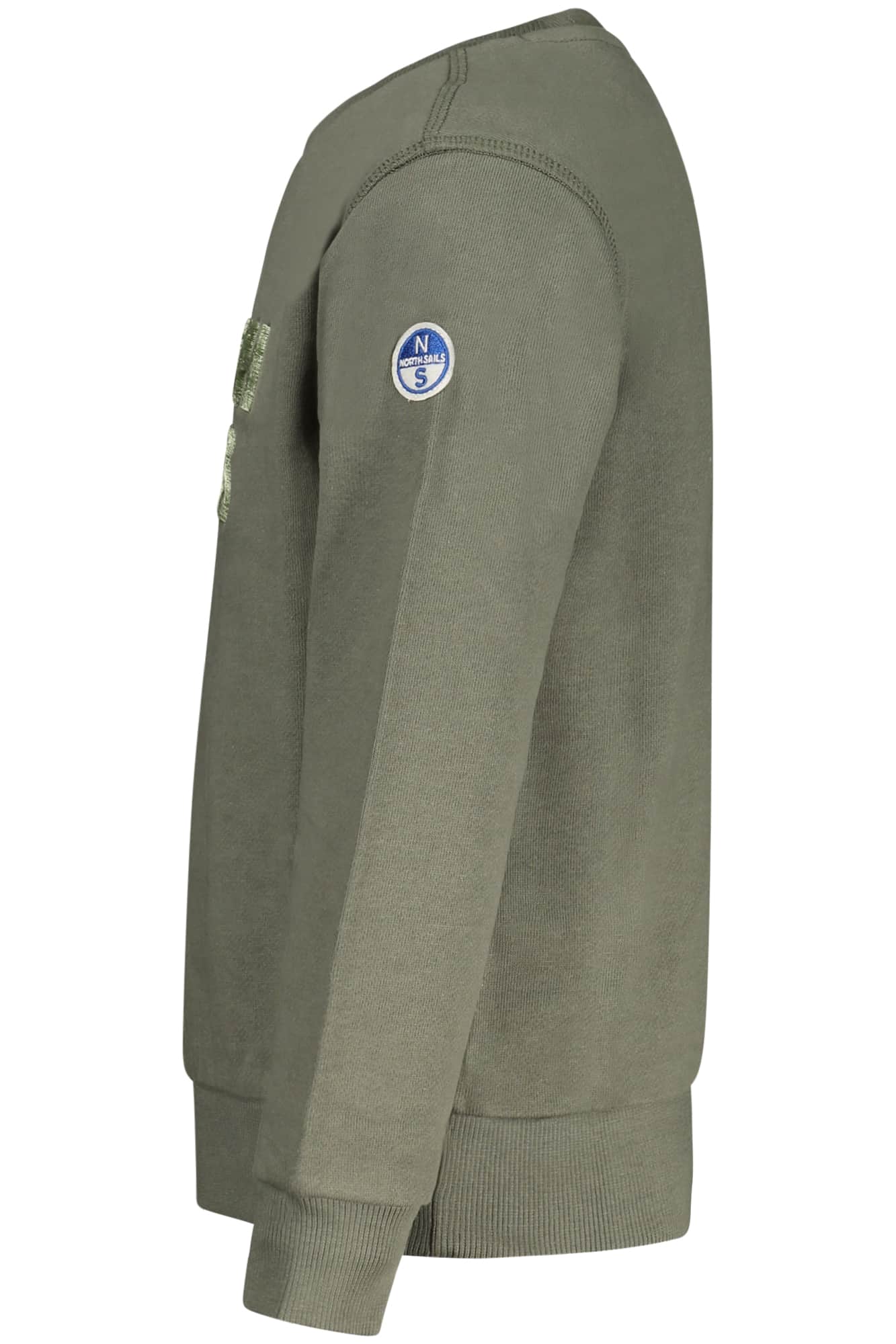 North Sails niños con cremallera sudadera, verde