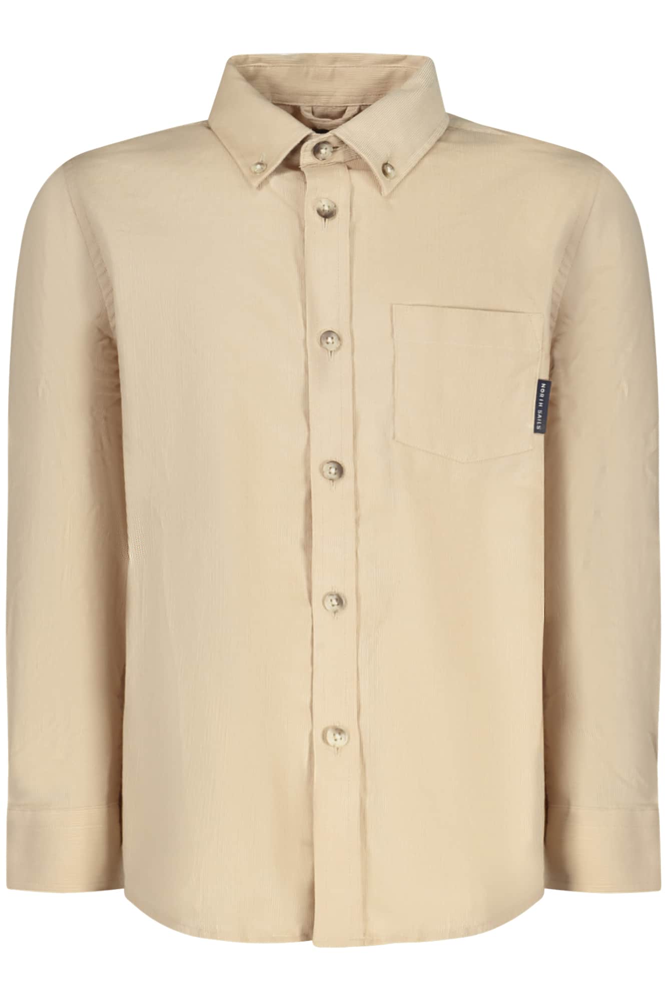 North Sails niños manga larga camisa, beige