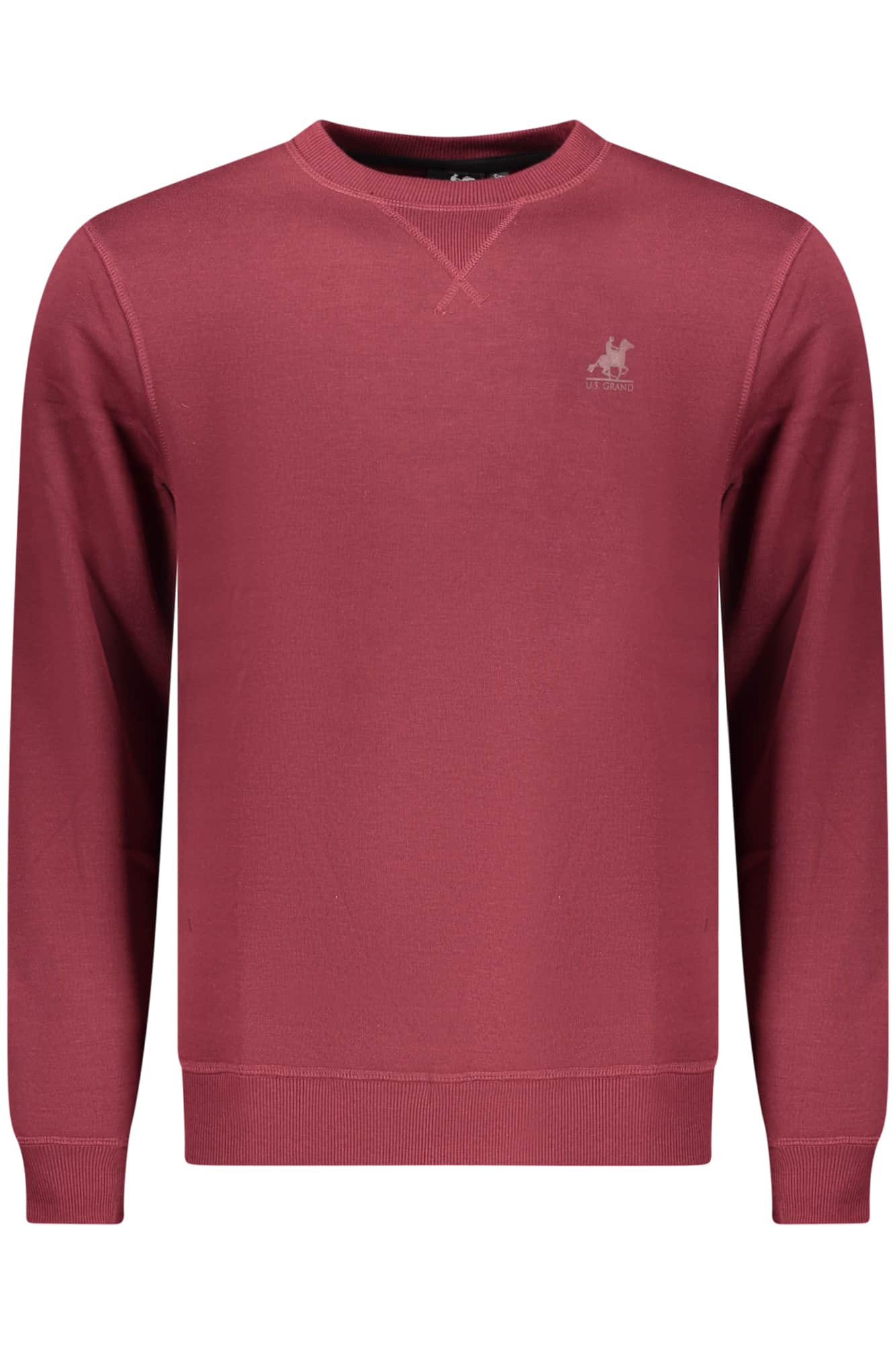 US Grand hombre con cremallera sudadera verde