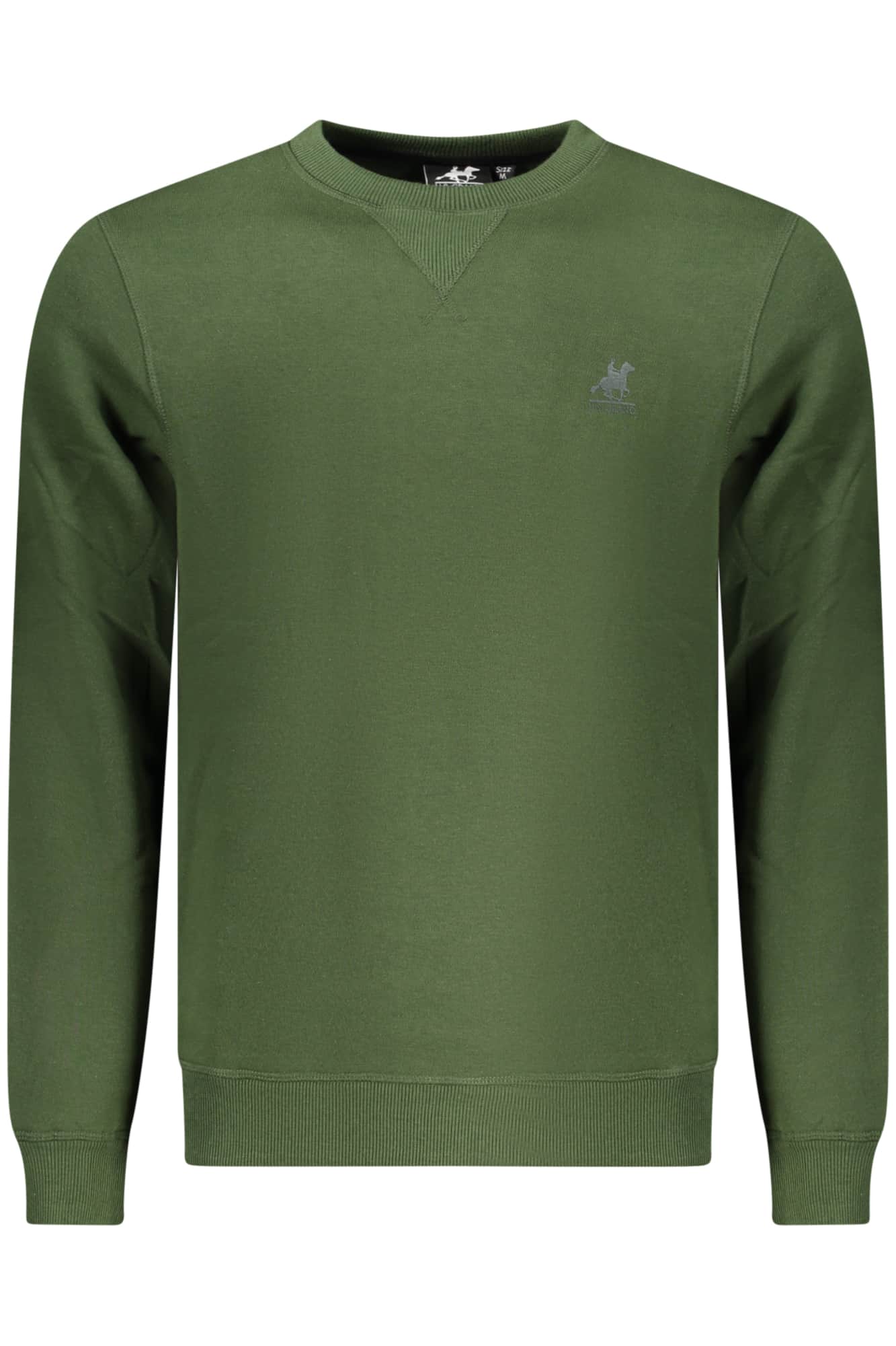 US Grand hombre con cremallera sudadera verde
