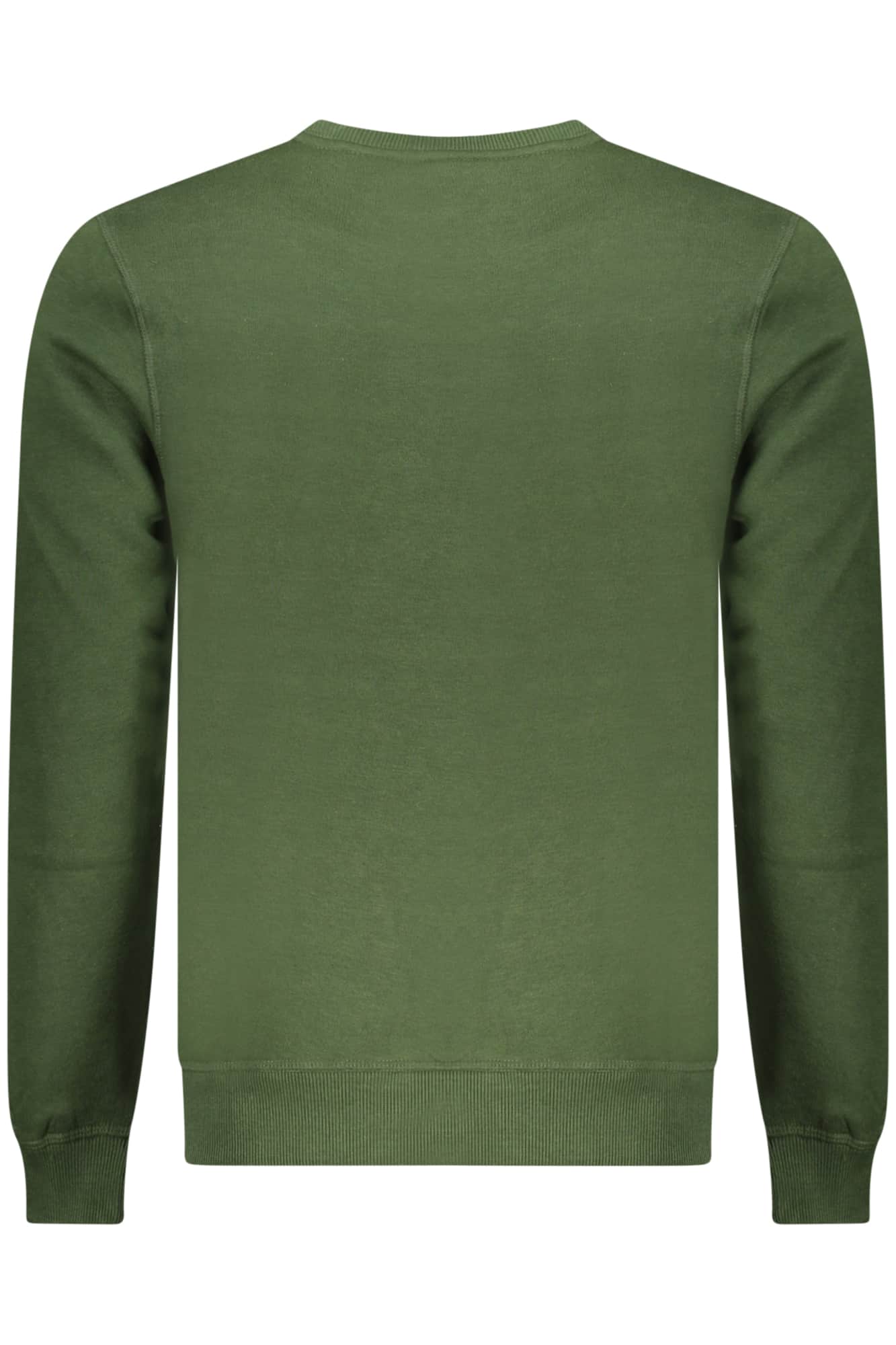 US Grand hombre con cremallera sudadera verde