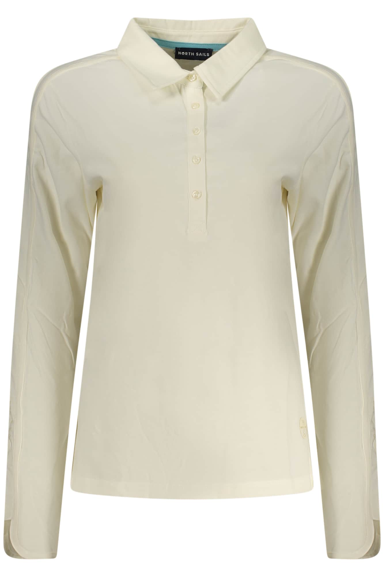 North Sails mujer manga larga polo blanco