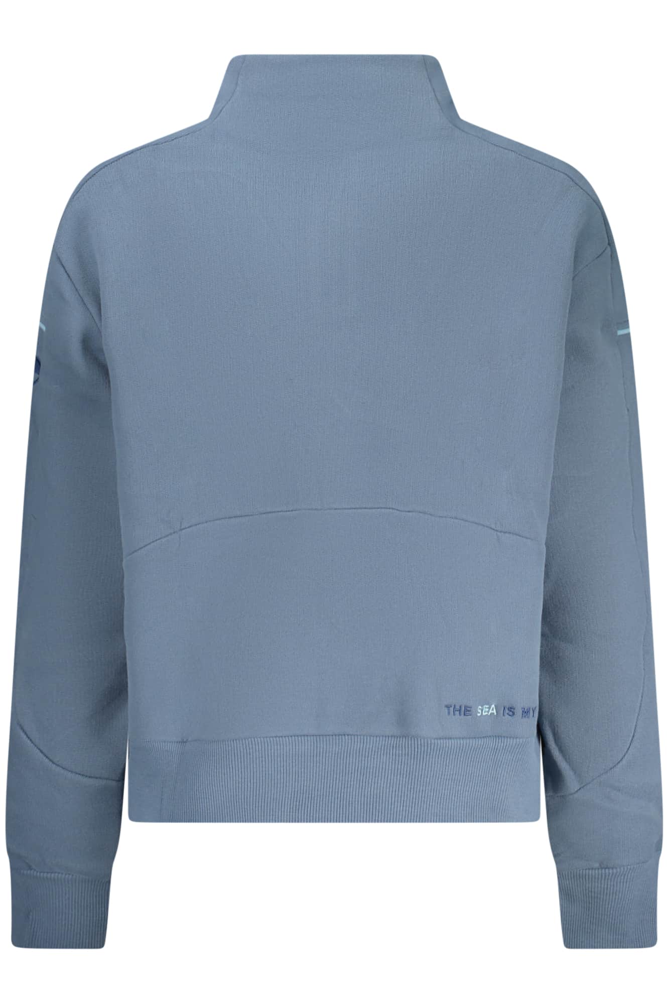 North Sails mujer azul con cremallera sudadera