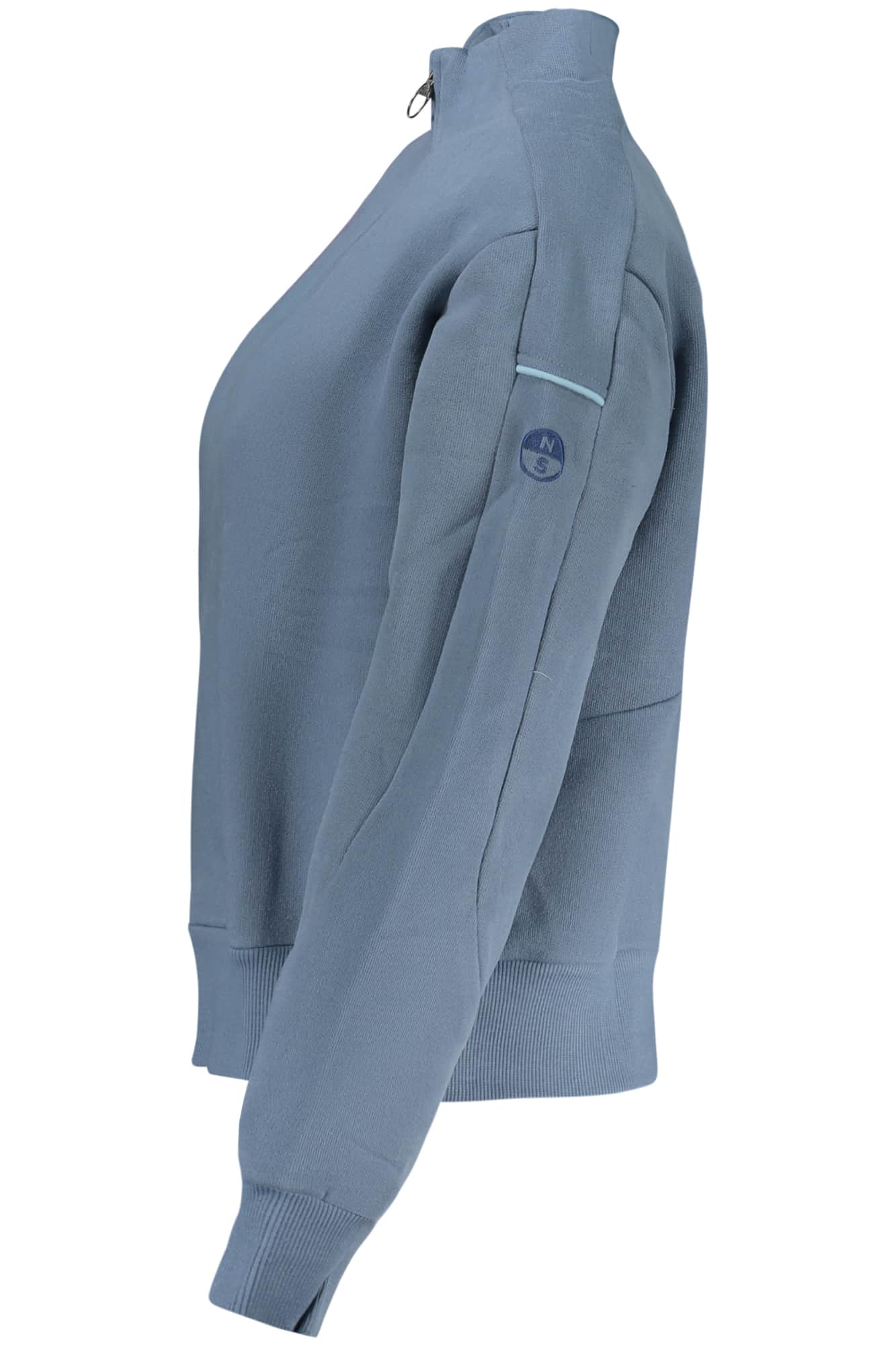 North Sails mujer azul con cremallera sudadera
