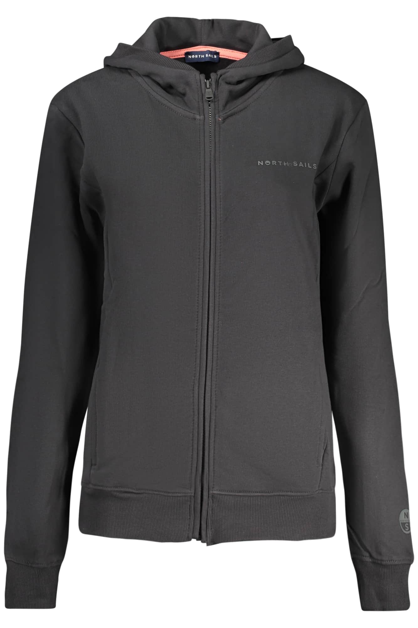 North Sails mujer con cremallera sudadera gris
