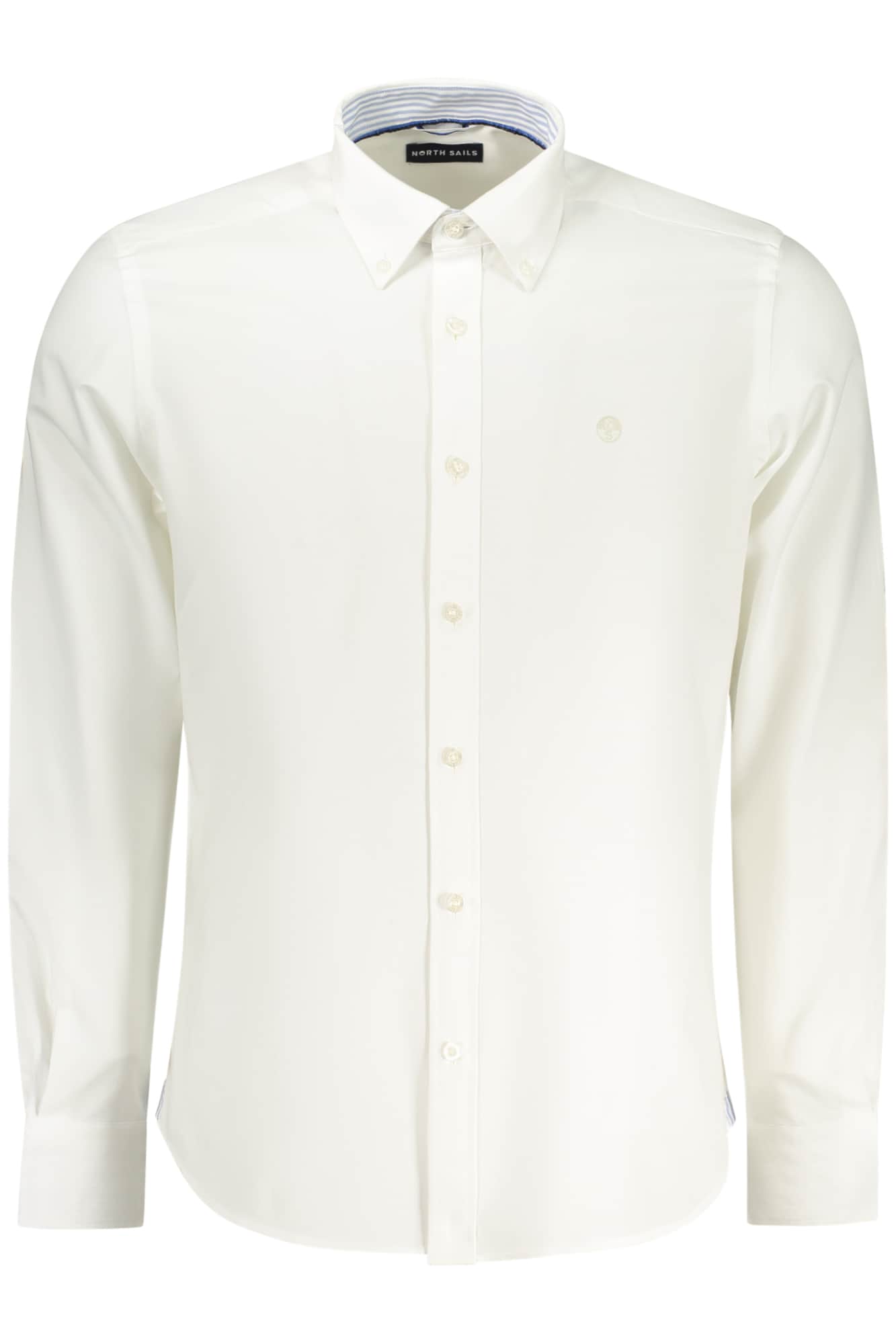 North Sails hombre manga larga camisa, azul