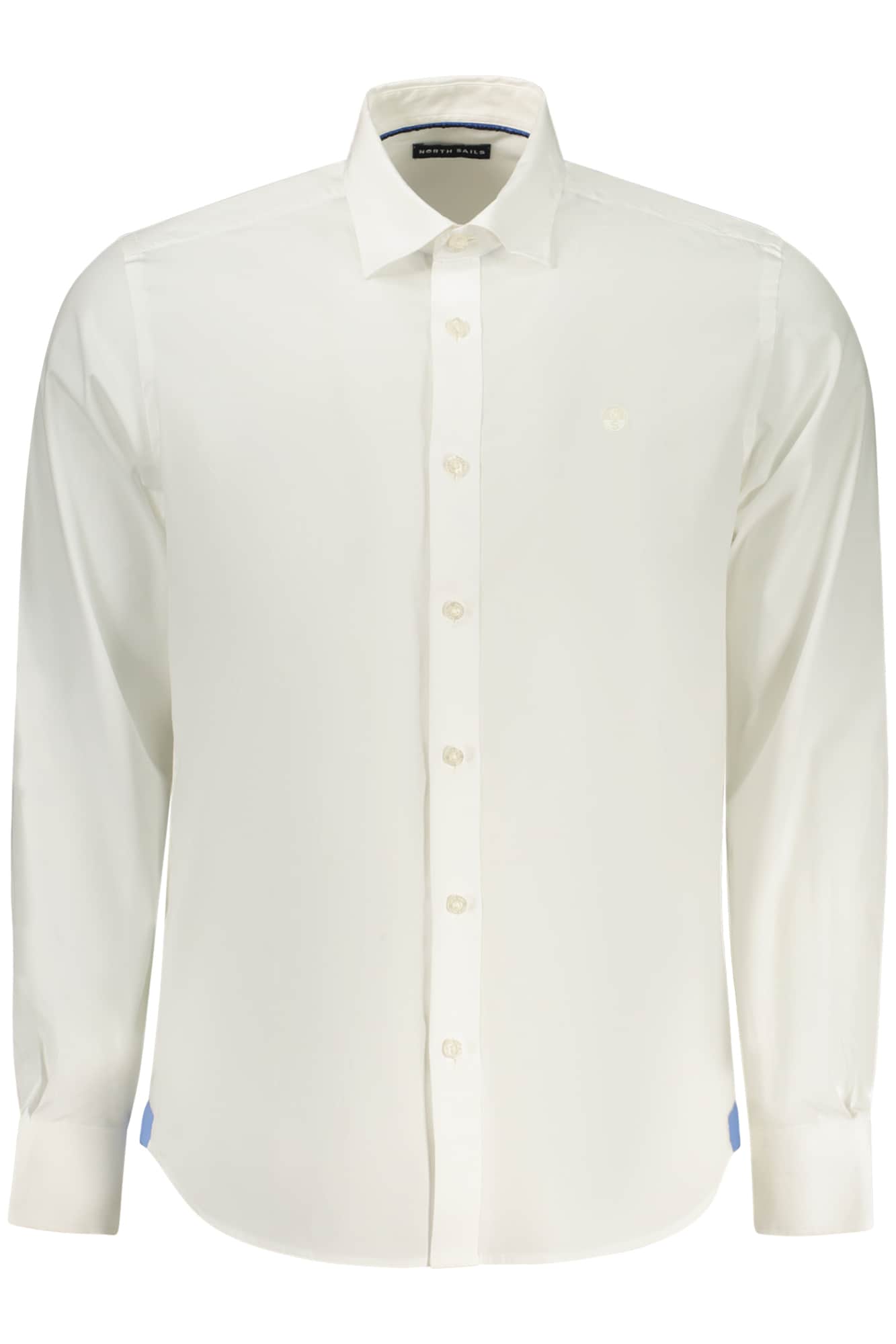 North Sails hombre manga larga camisa, azul