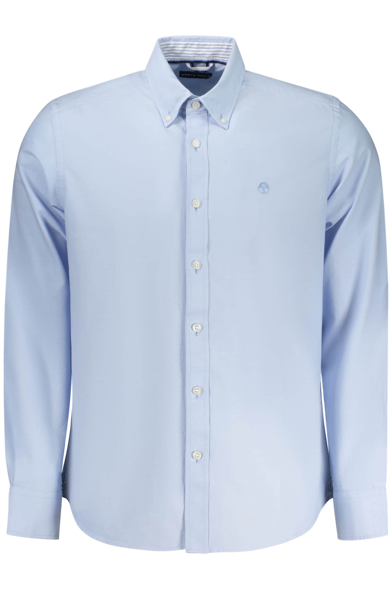 North Sails hombre manga larga camisa, azul