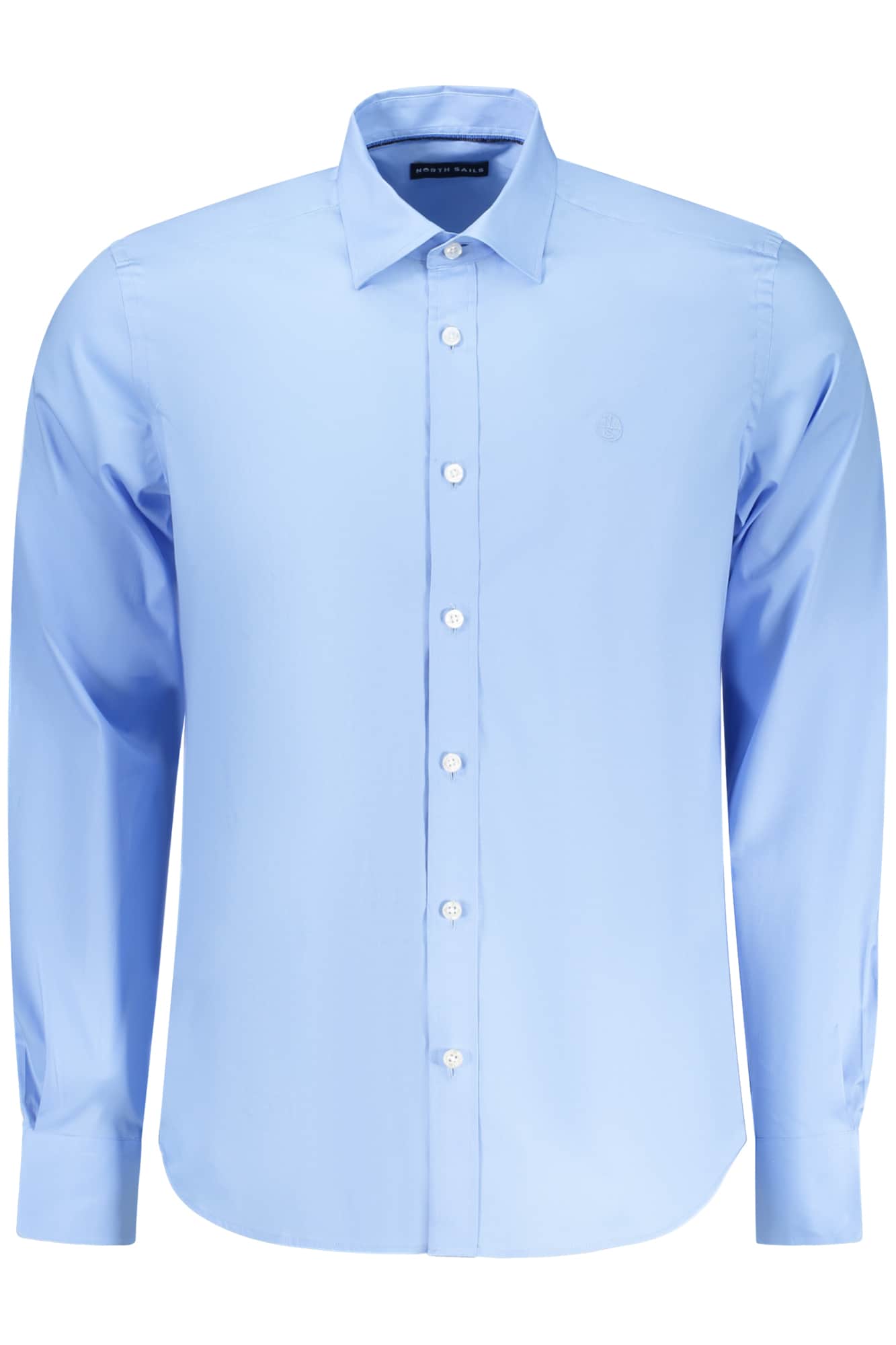 North Sails hombre manga larga camisa, azul