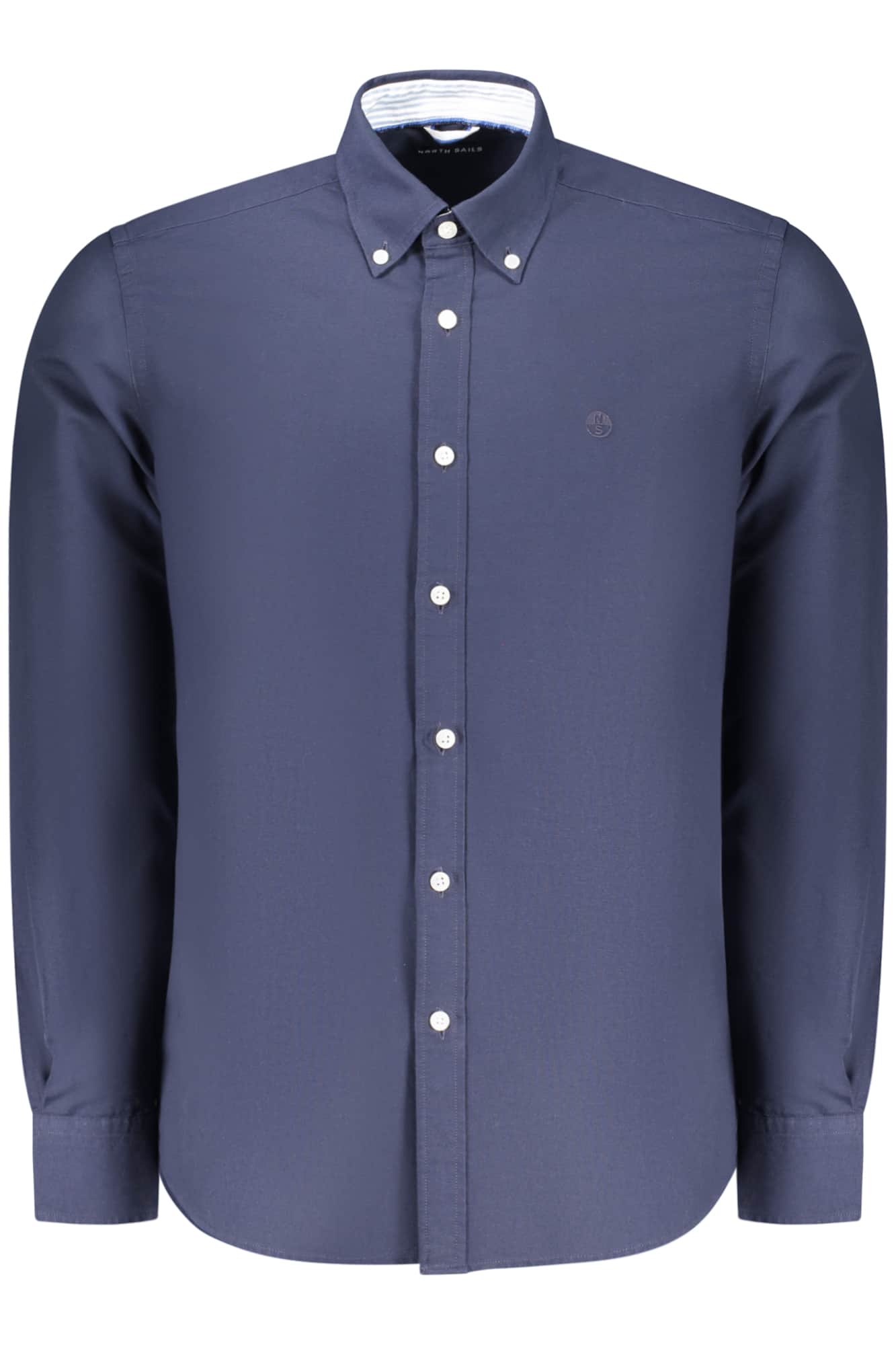 North Sails hombre manga larga camisa, azul
