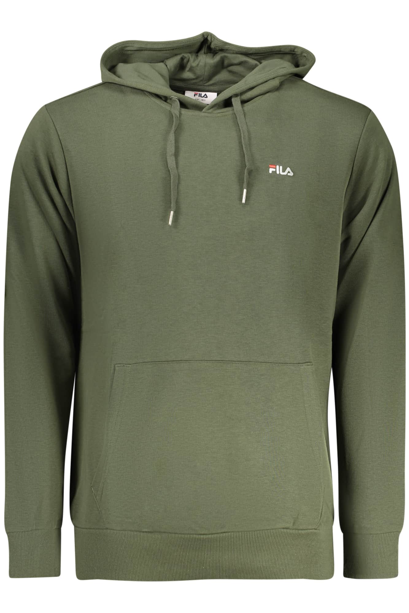 Fila hombre blanco con cremallera sudadera