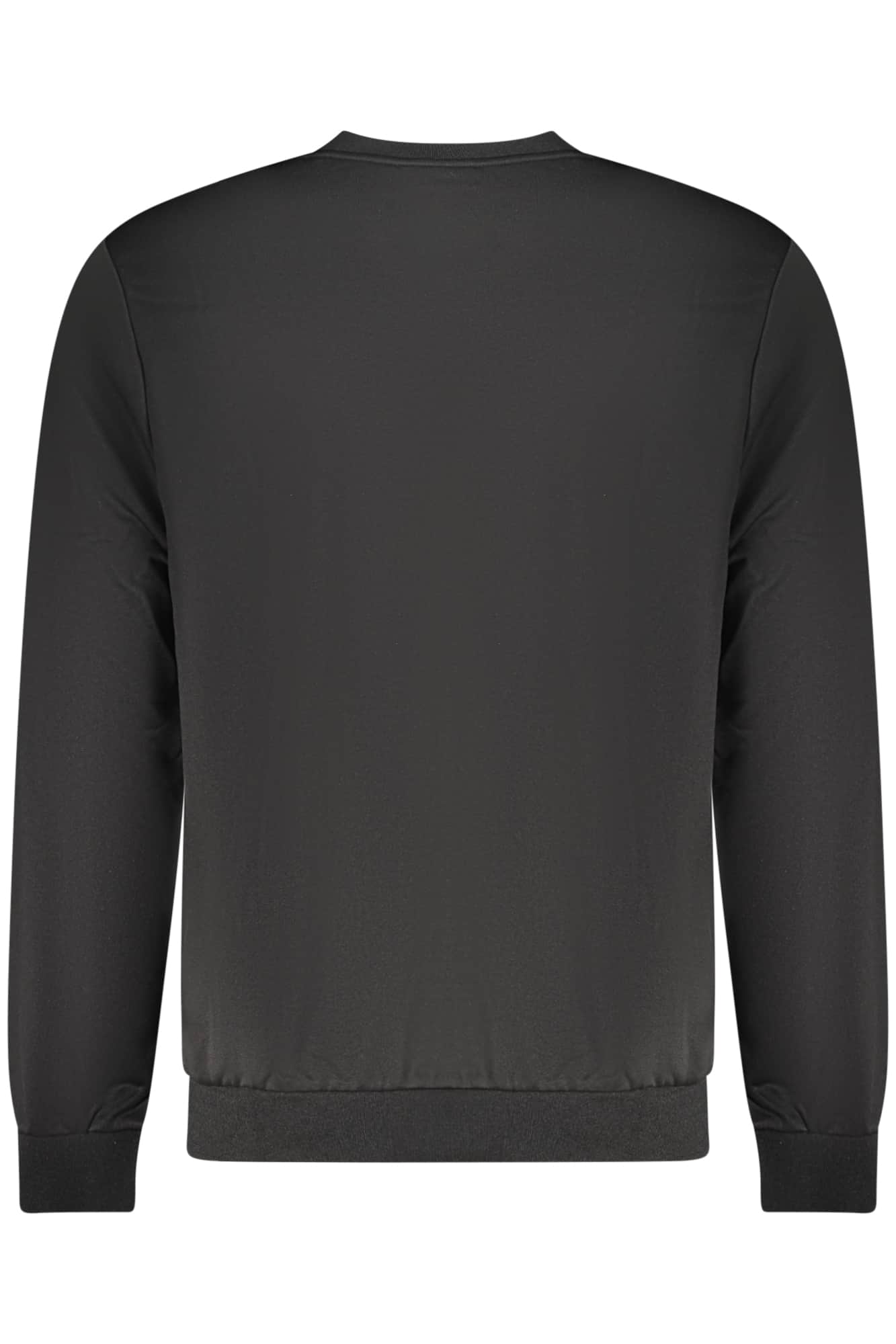 Fila hombre negro con cremallera sudadera