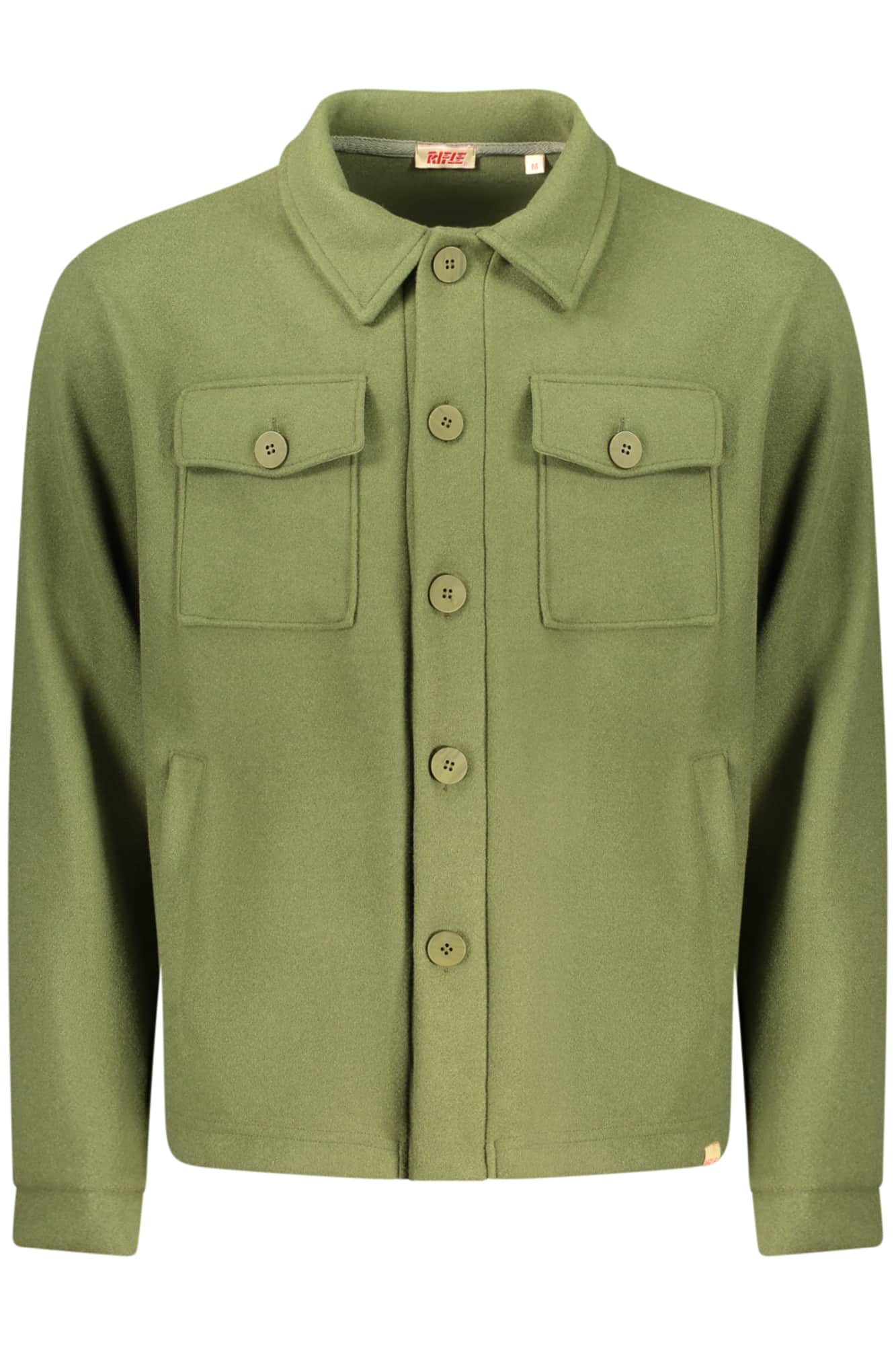 Rifle camisa manga larga hombre negro