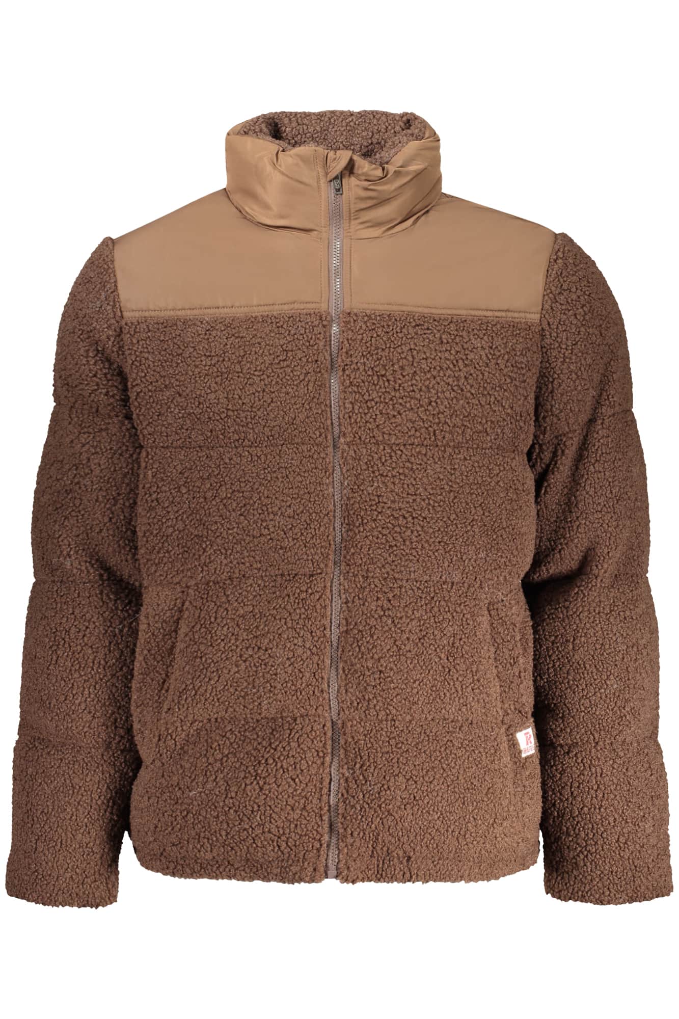 Hombre marrón Rifle chaqueta
