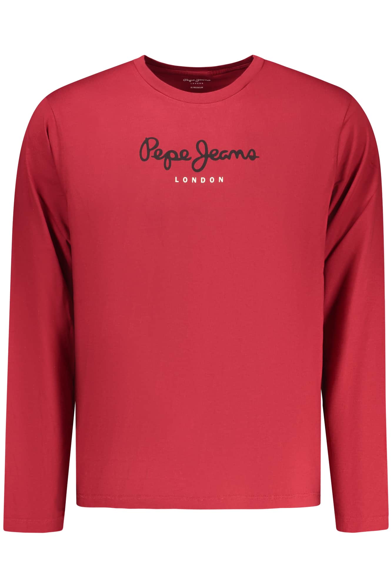 Pepe vaqueros hombre manga larga t-camisa, gris
