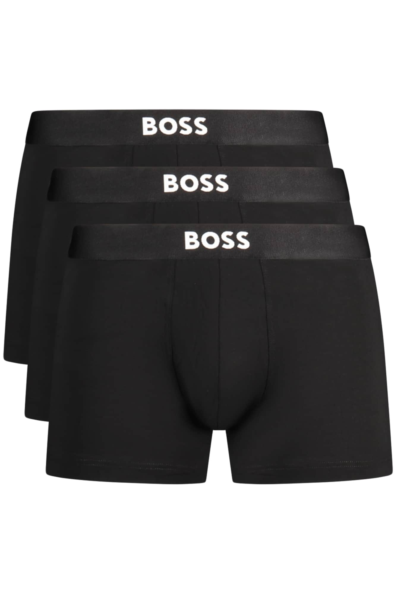 Boss hombre negro bóxer