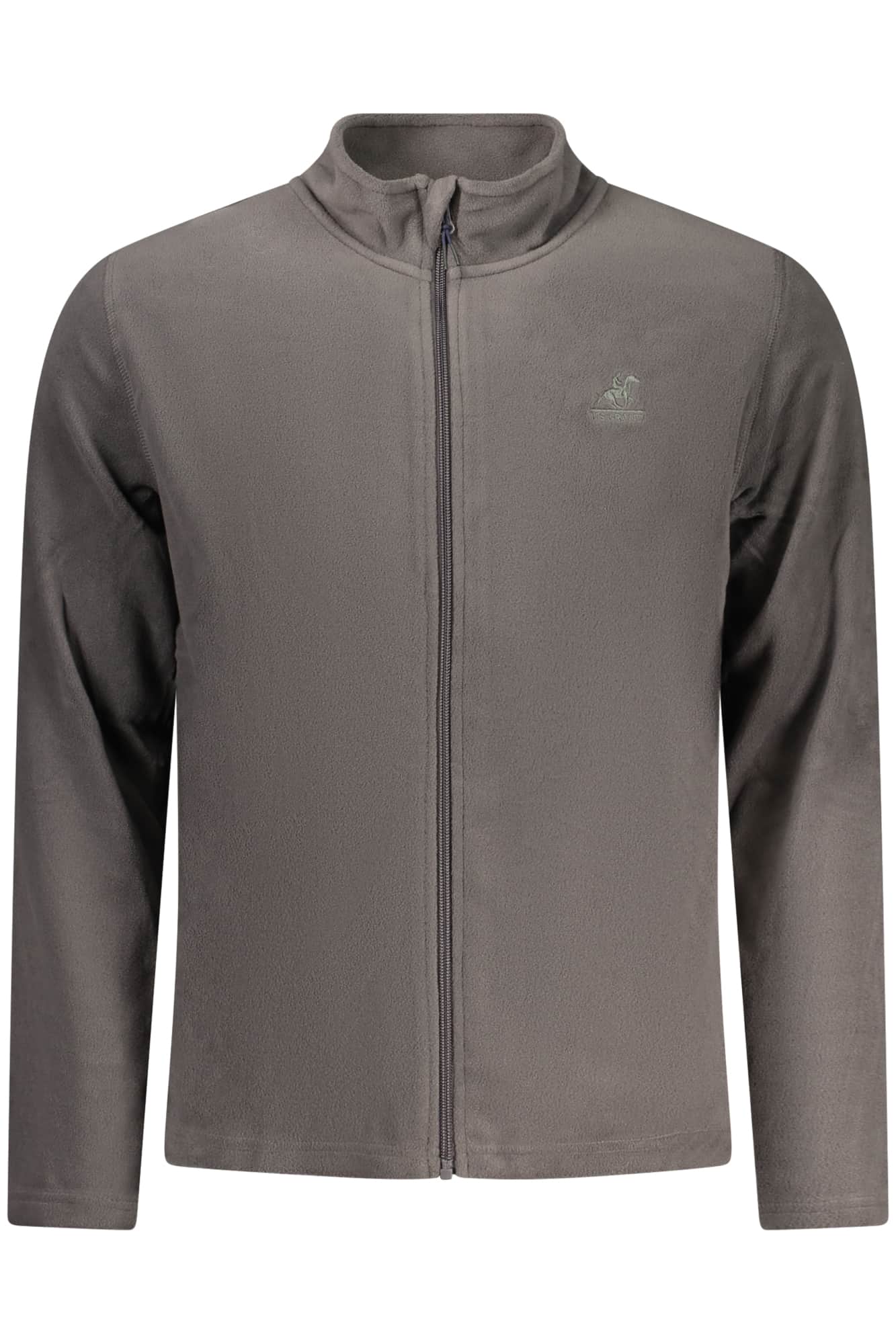 US Grand hombre negro con cremallera sudadera