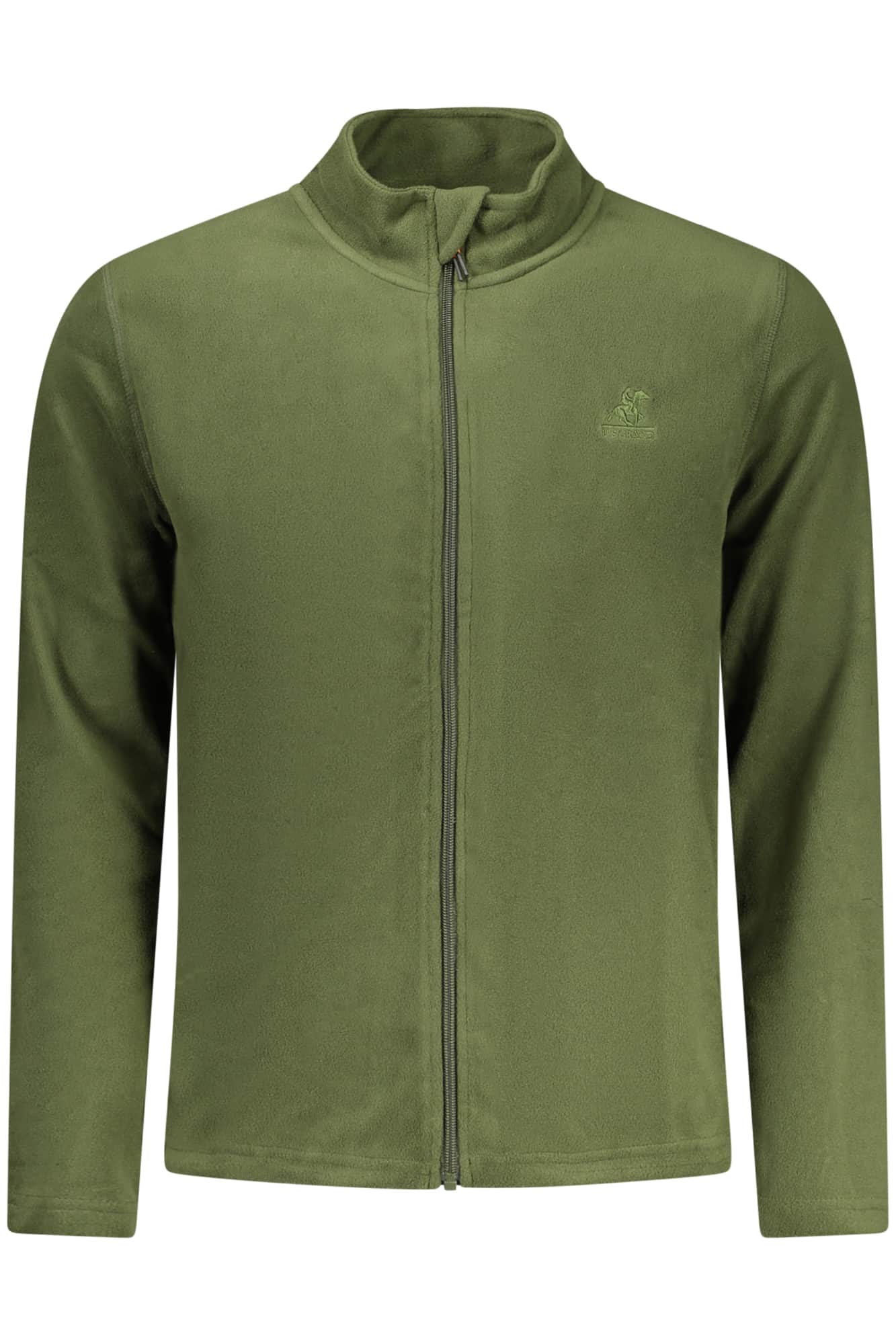 US Grand hombre negro con cremallera sudadera