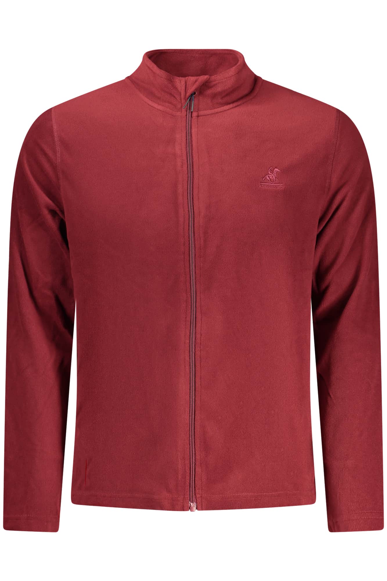 US Grand hombre negro con cremallera sudadera