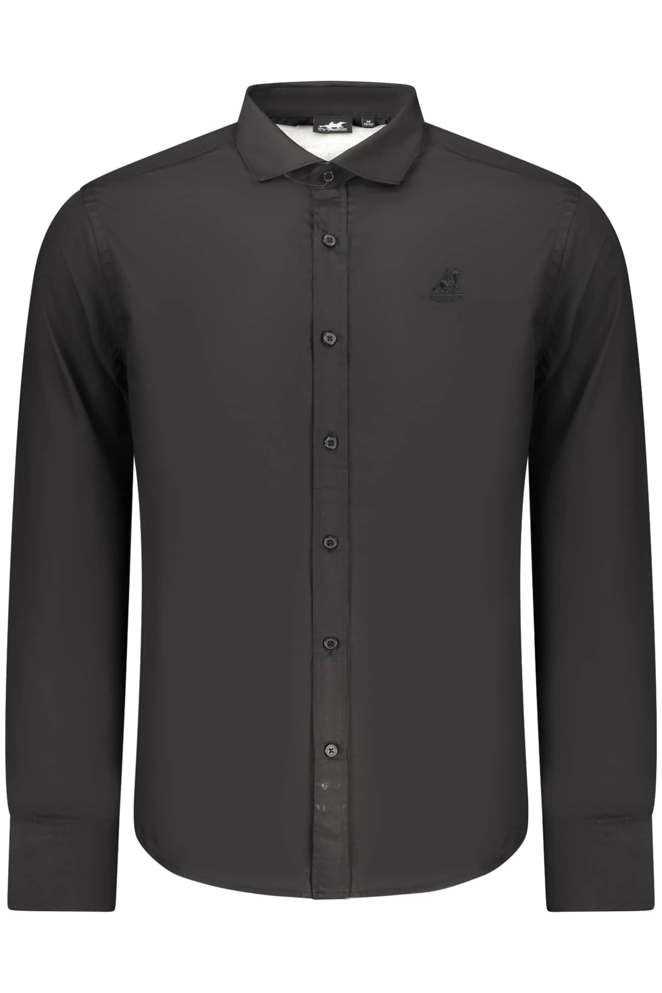 US Grand hombre negro manga larga camisa