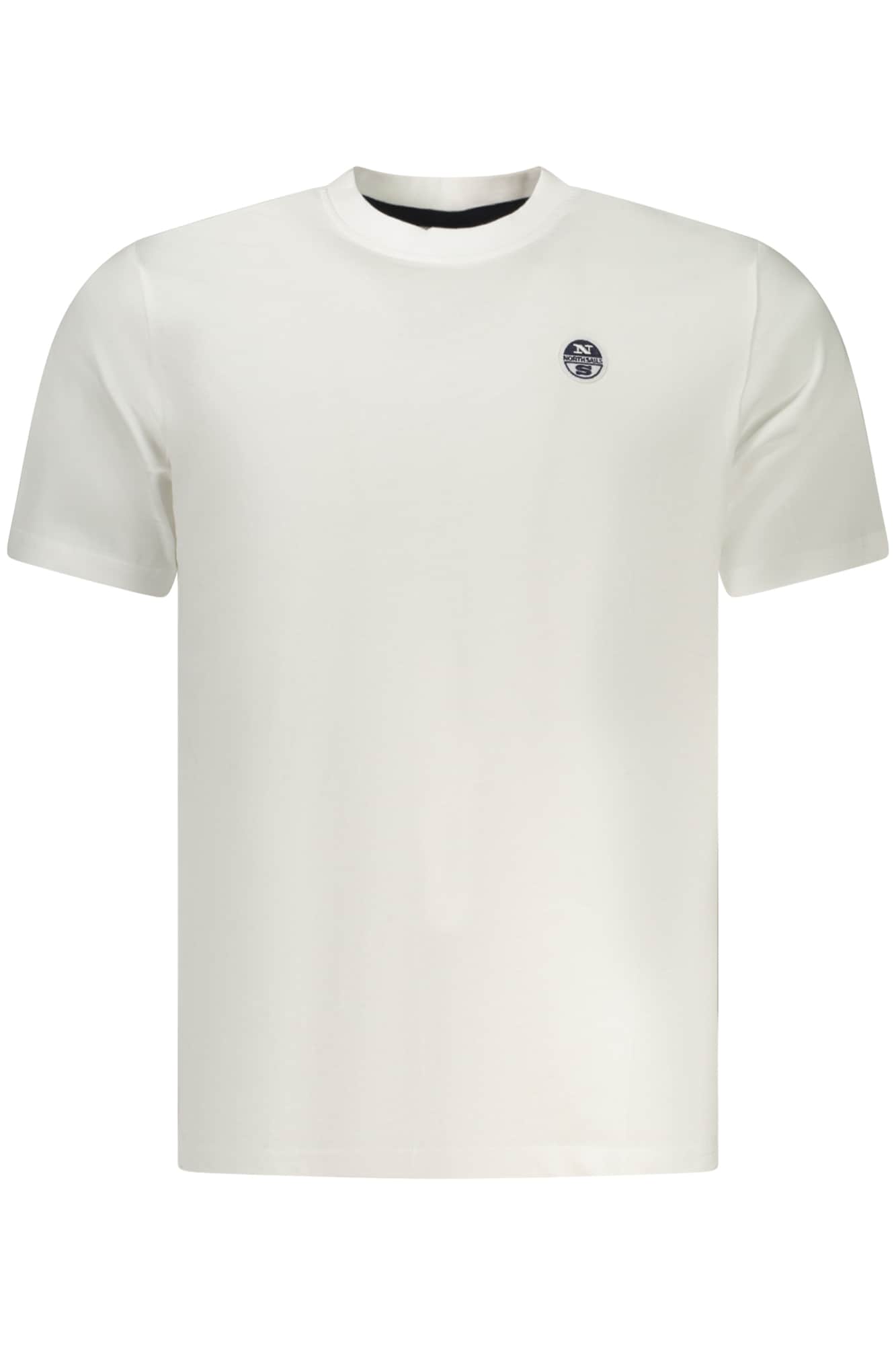 North Sails hombre manga corta t-camisa blanco
