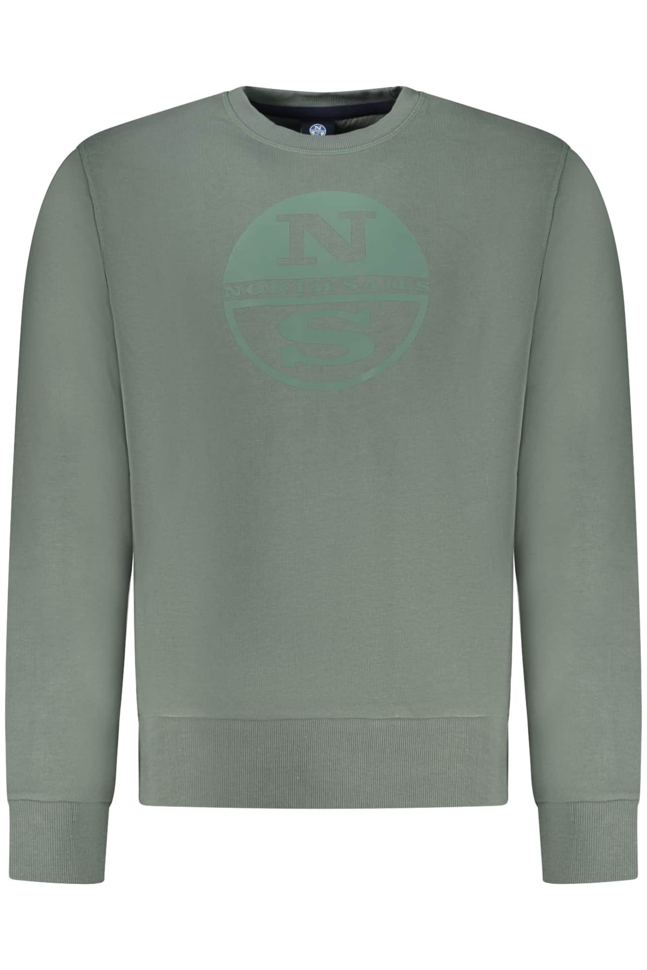 North Sails hombre negro con cremallera sudadera