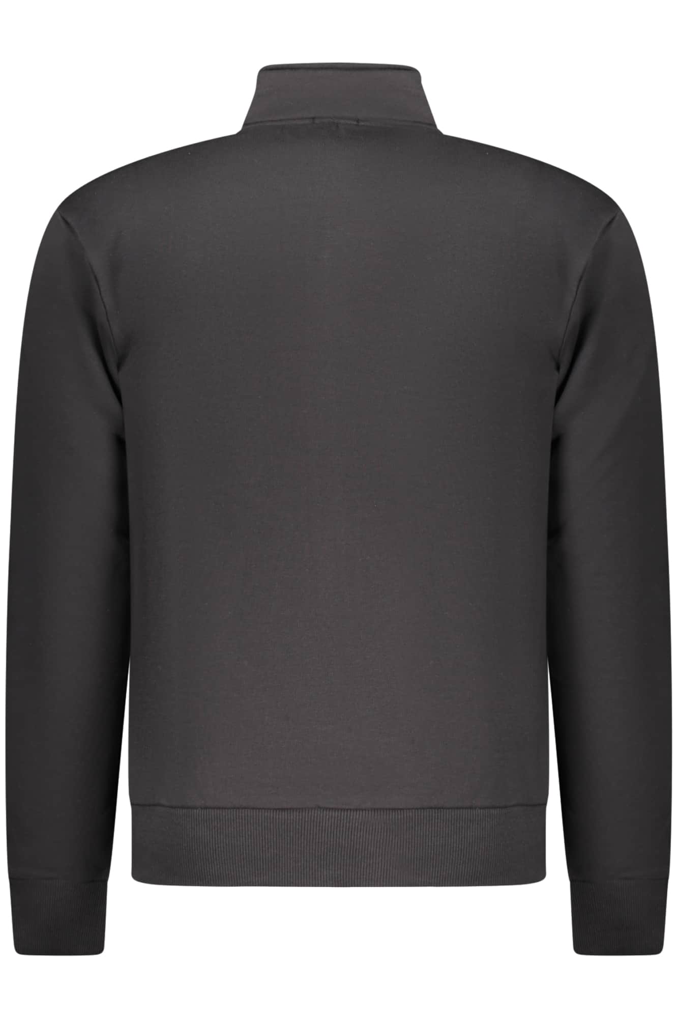Coveri Moving hombre negro con cremallera sudadera