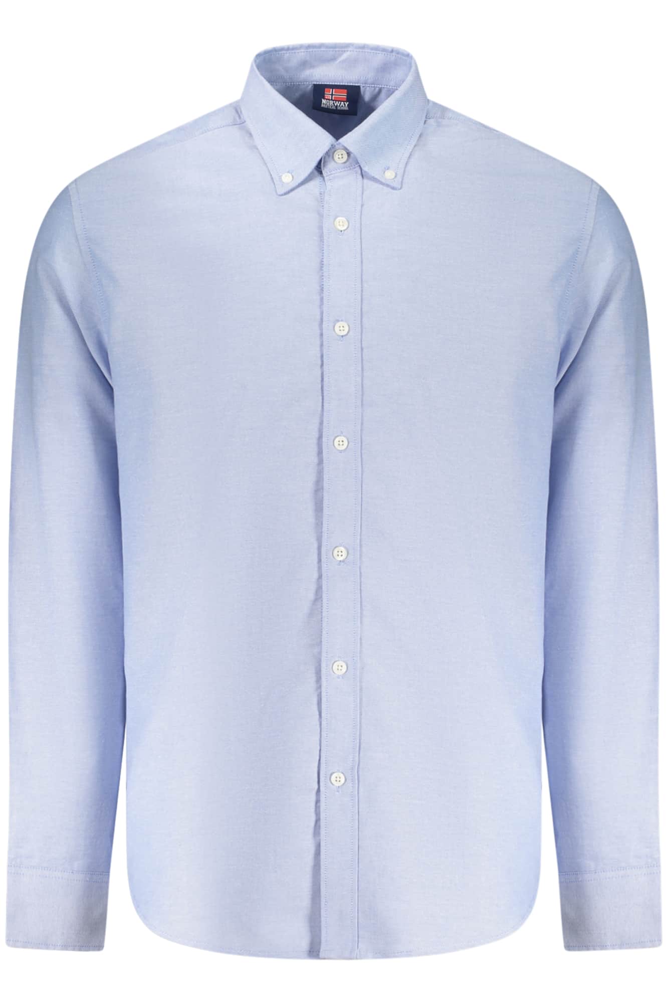 Norway 1963 hombre manga larga blanco camisa