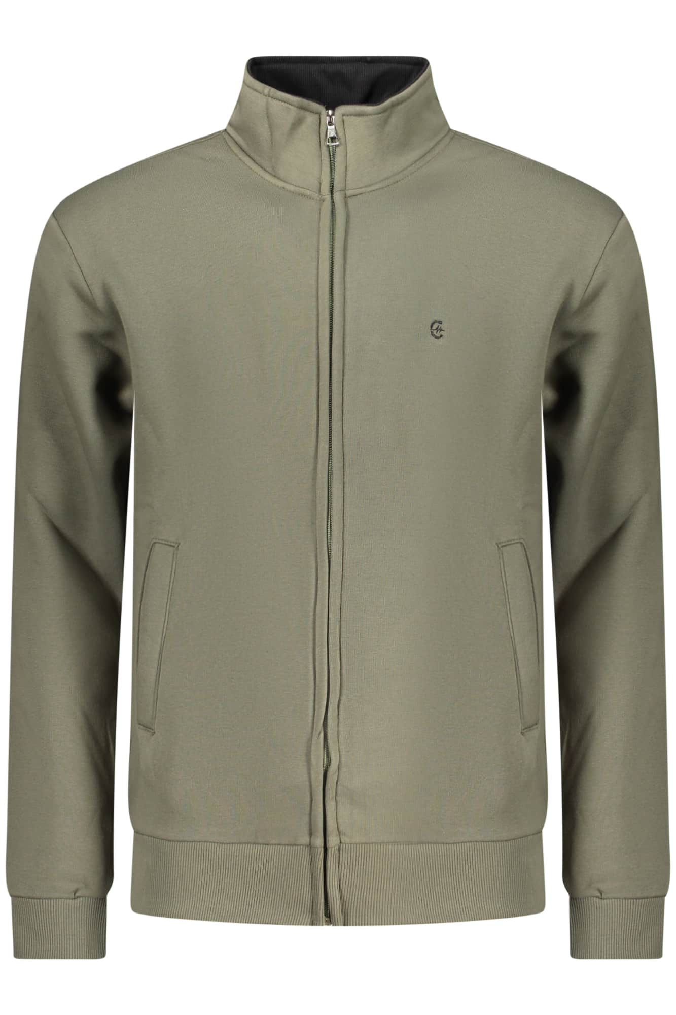 Coveri Moving hombre azul con cremallera sudadera