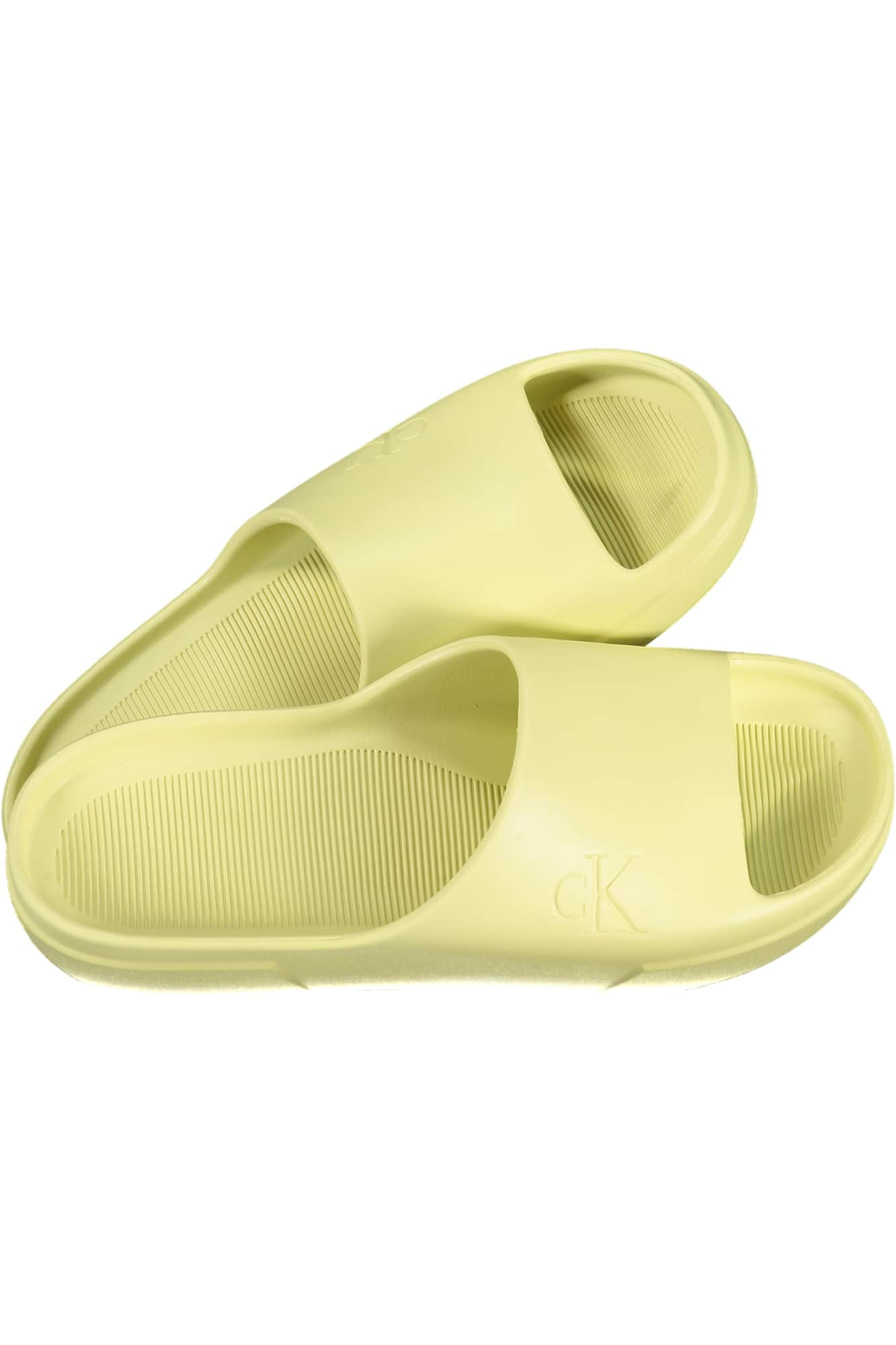 Calvin Klein hombre amarillo zapatillas de casa