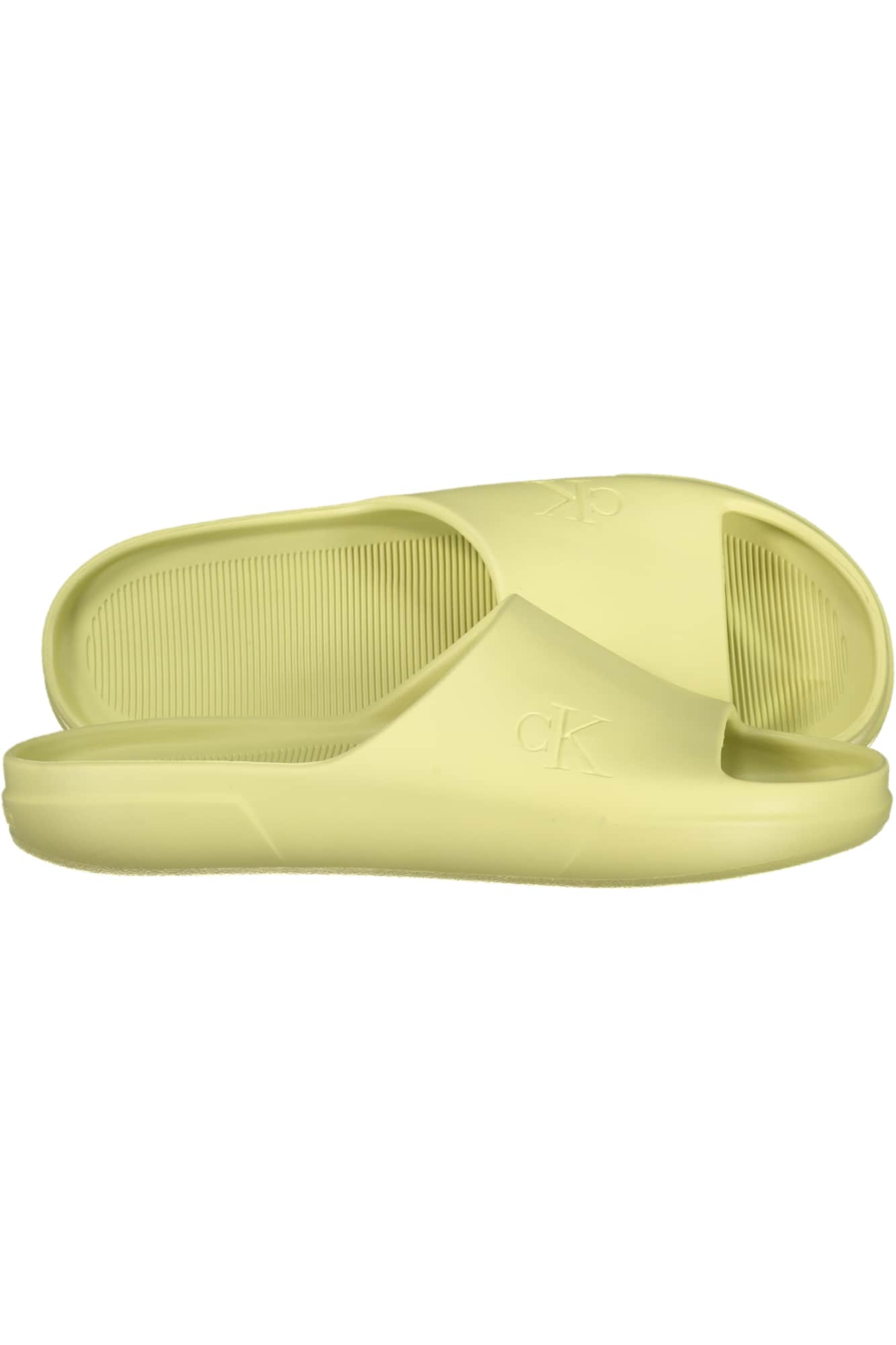 Calvin Klein hombre amarillo zapatillas de casa