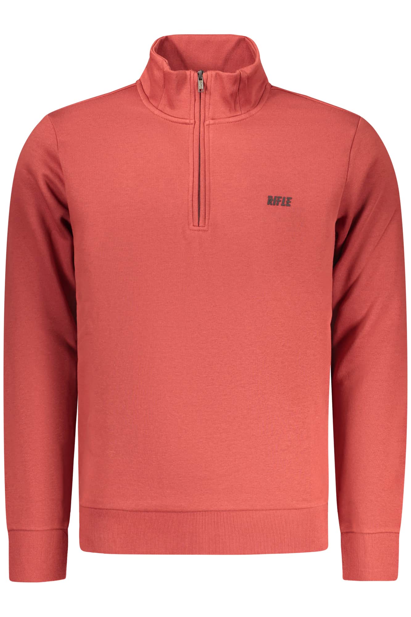 Rifle hombre con cremallera sudadera verde