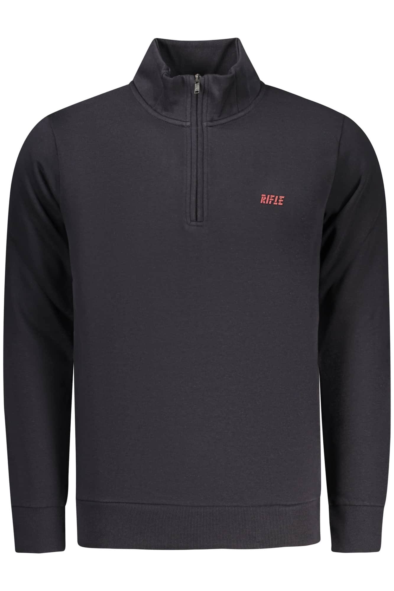 Rifle hombre con cremallera sudadera verde