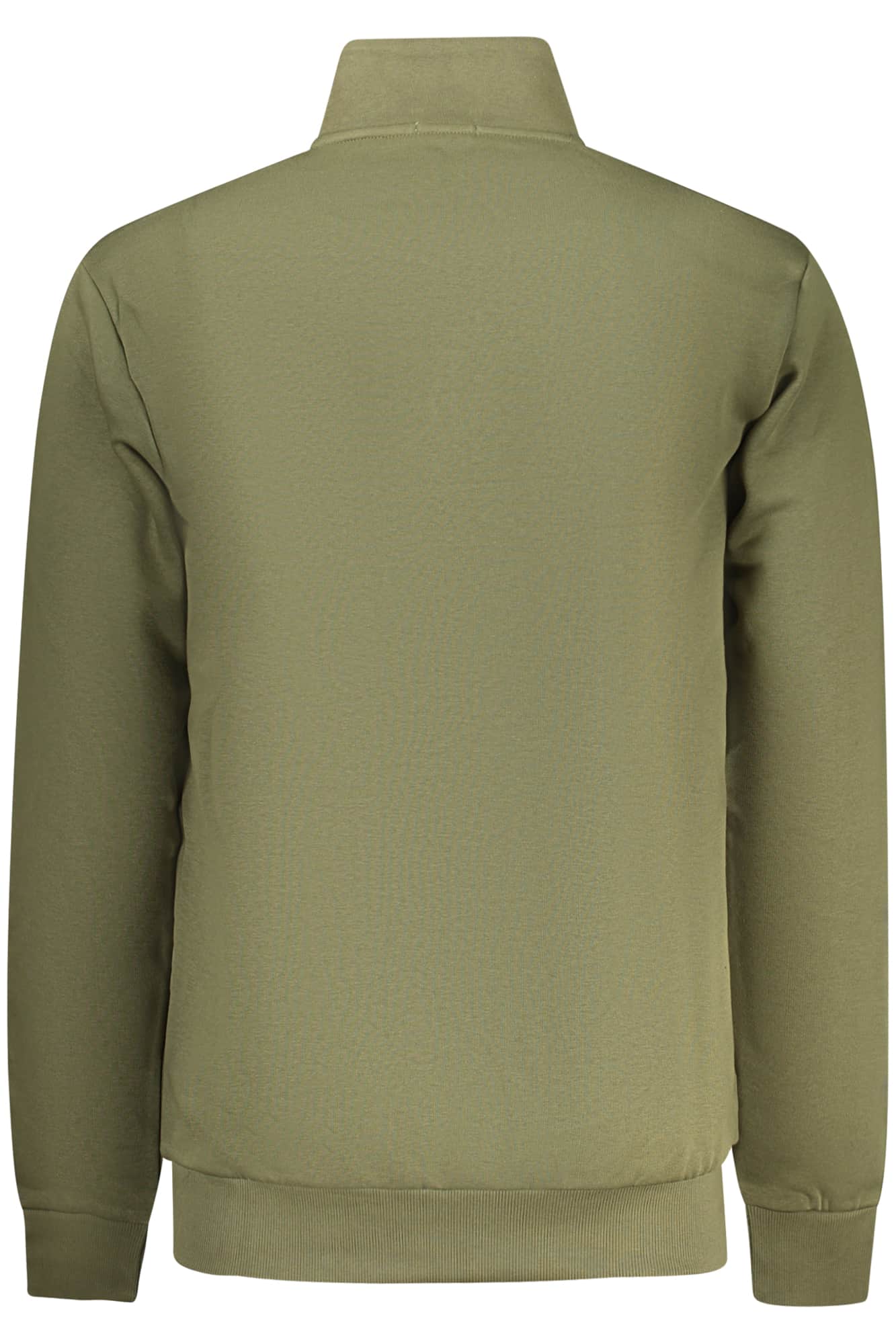 Rifle hombre con cremallera sudadera verde