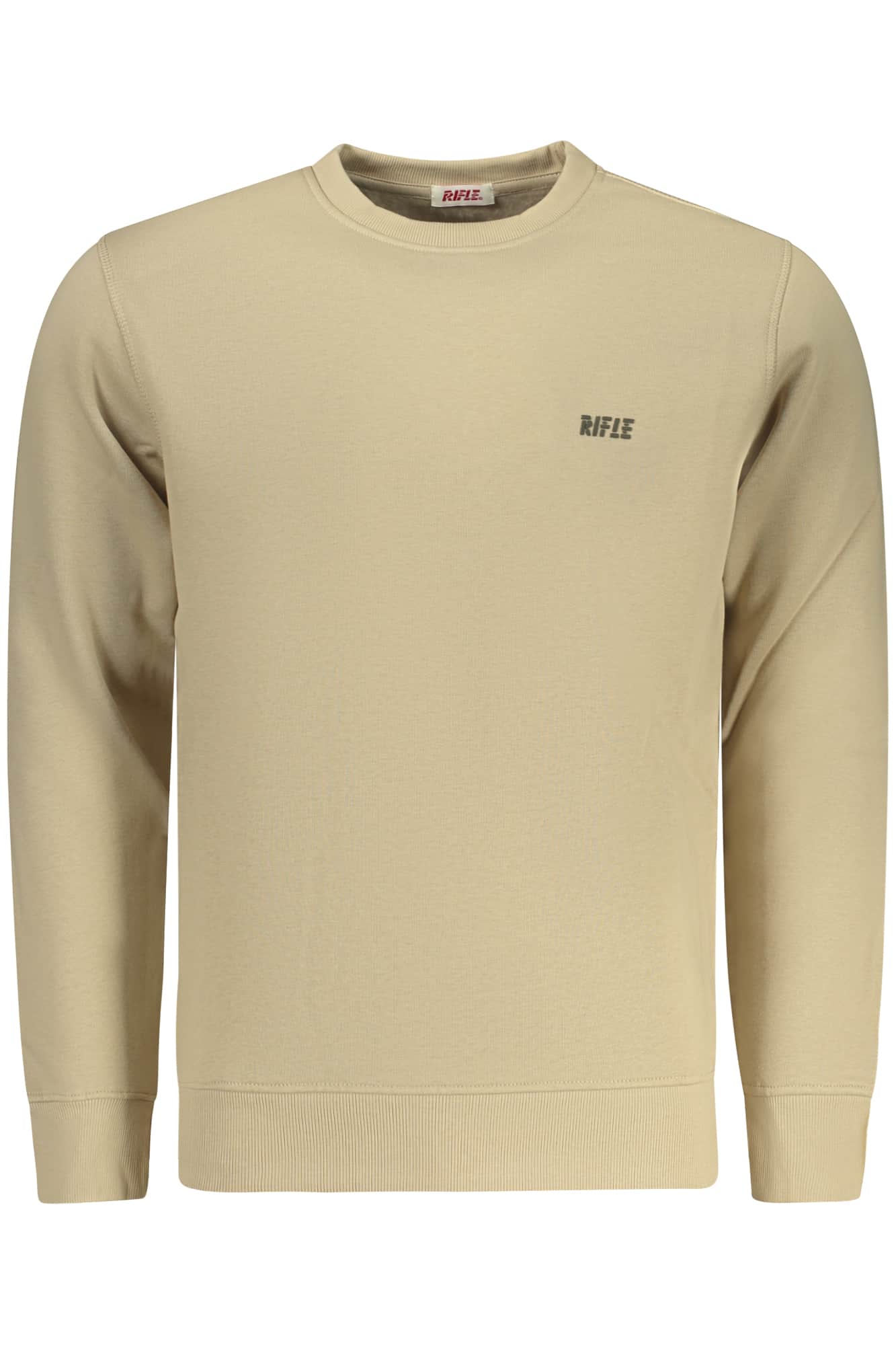 Rifle sudadera sin cremallera hombre gris