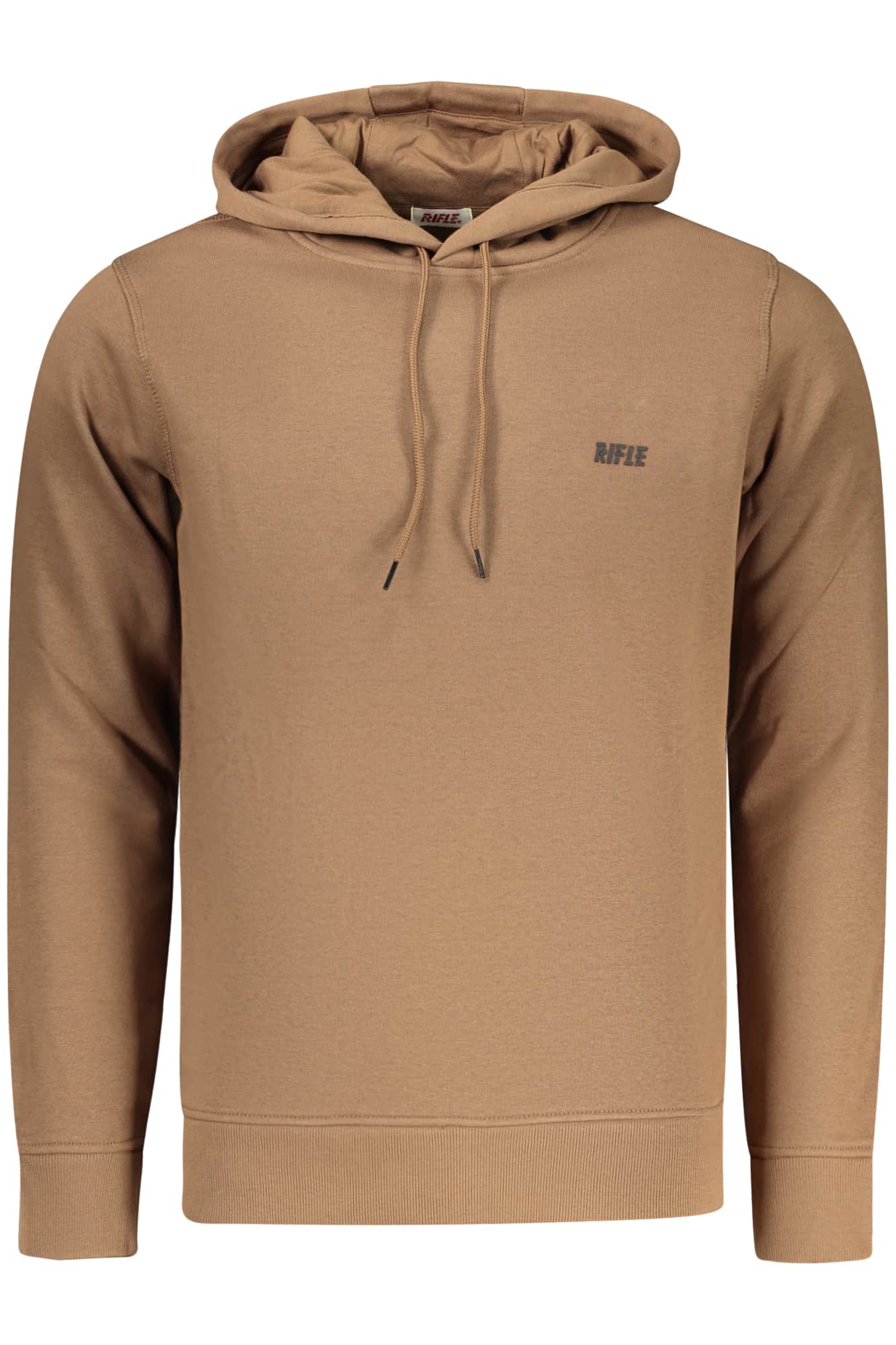 Rifle hombre con cremallera sudadera beige