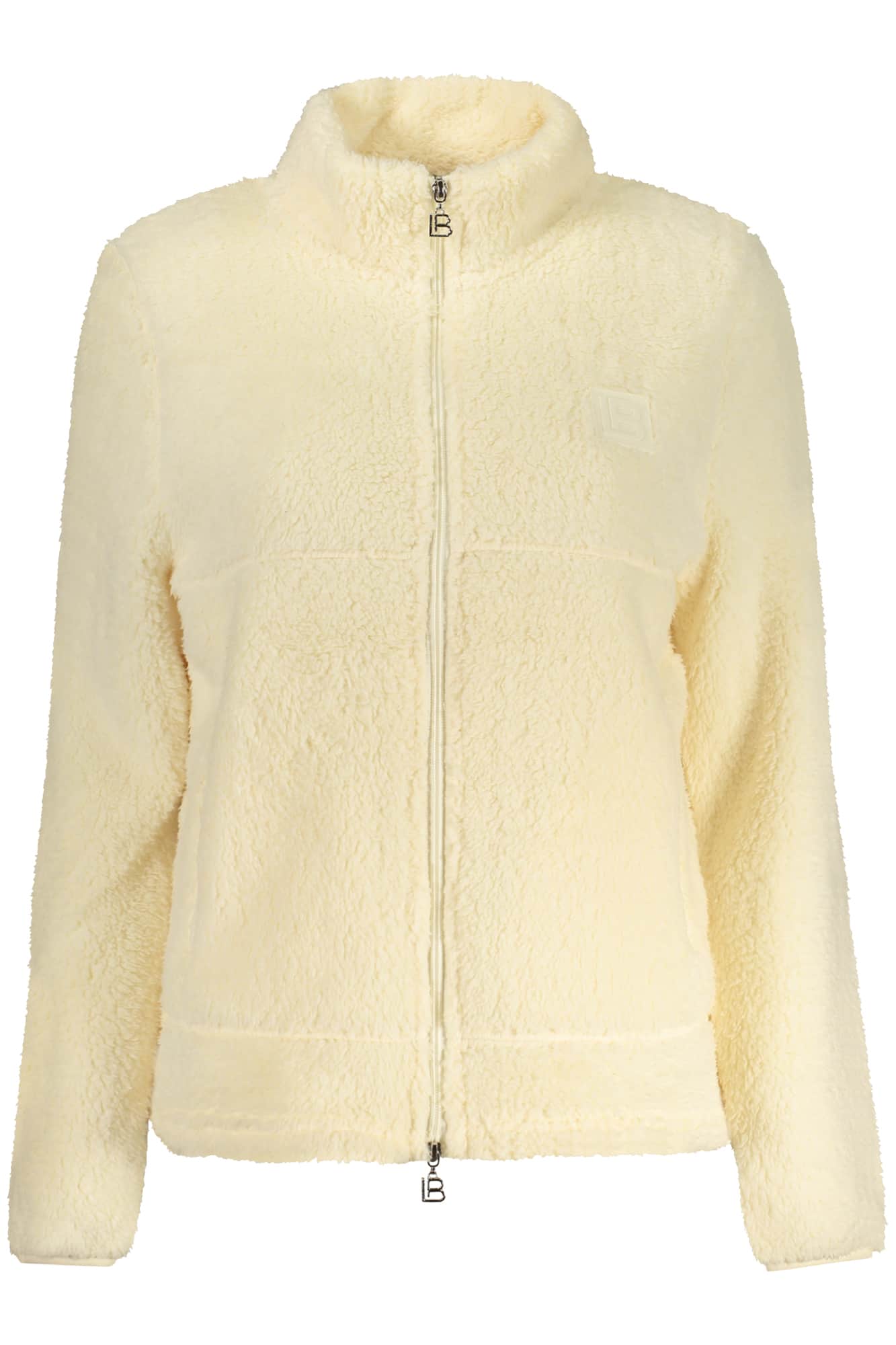 Laura Biagiotti mujer beige con cremallera sudadera