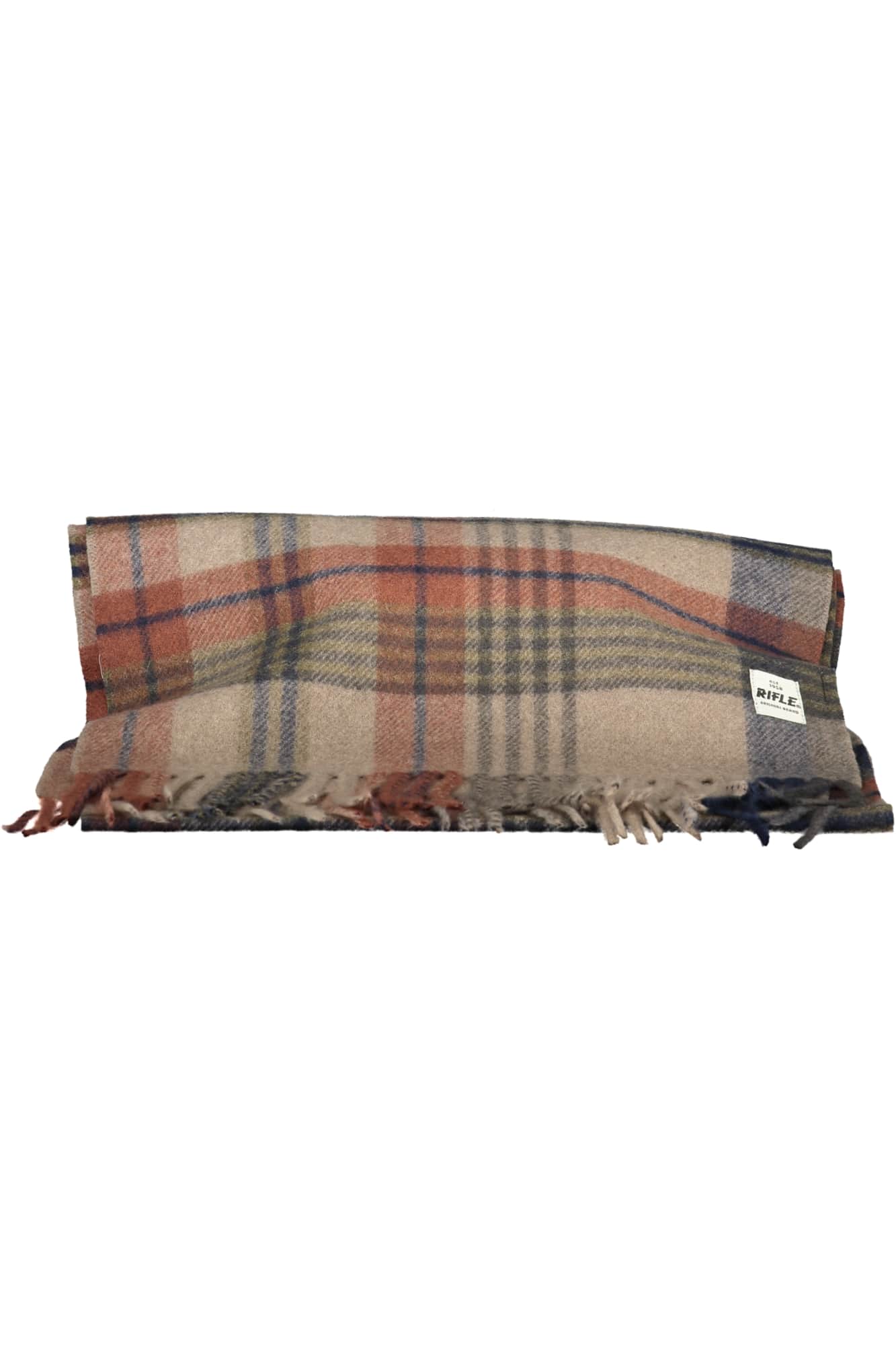 Rifle bufanda hombre gris