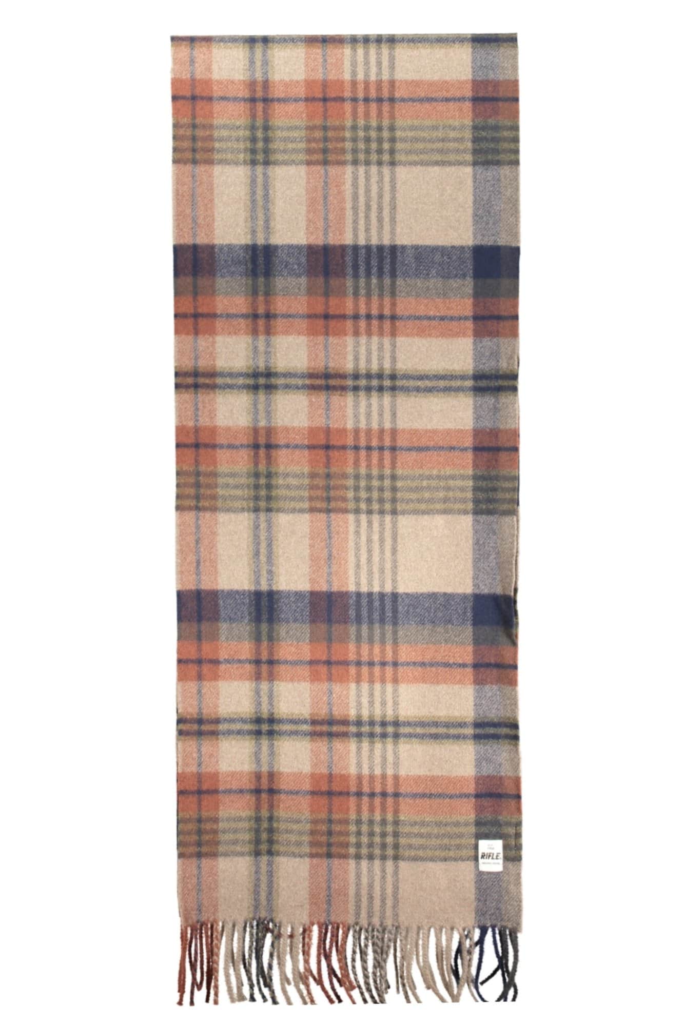Rifle bufanda hombre gris