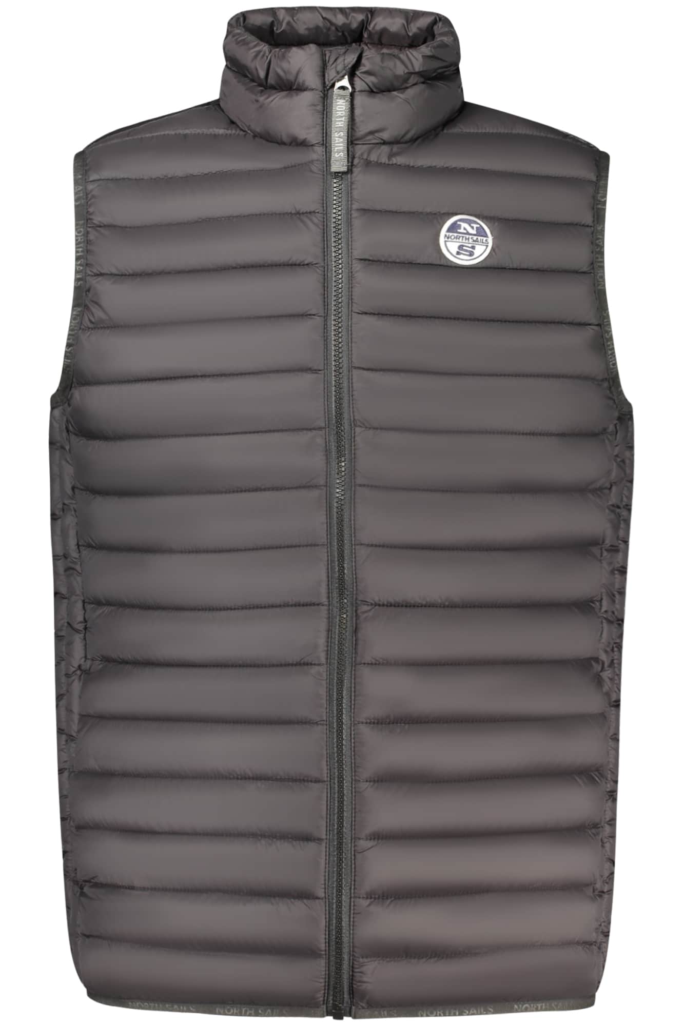 North Sails hombre gris sin mangas chaqueta