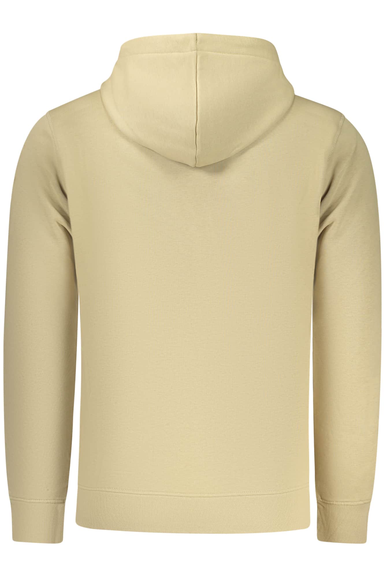 Rifle hombre con cremallera sudadera beige
